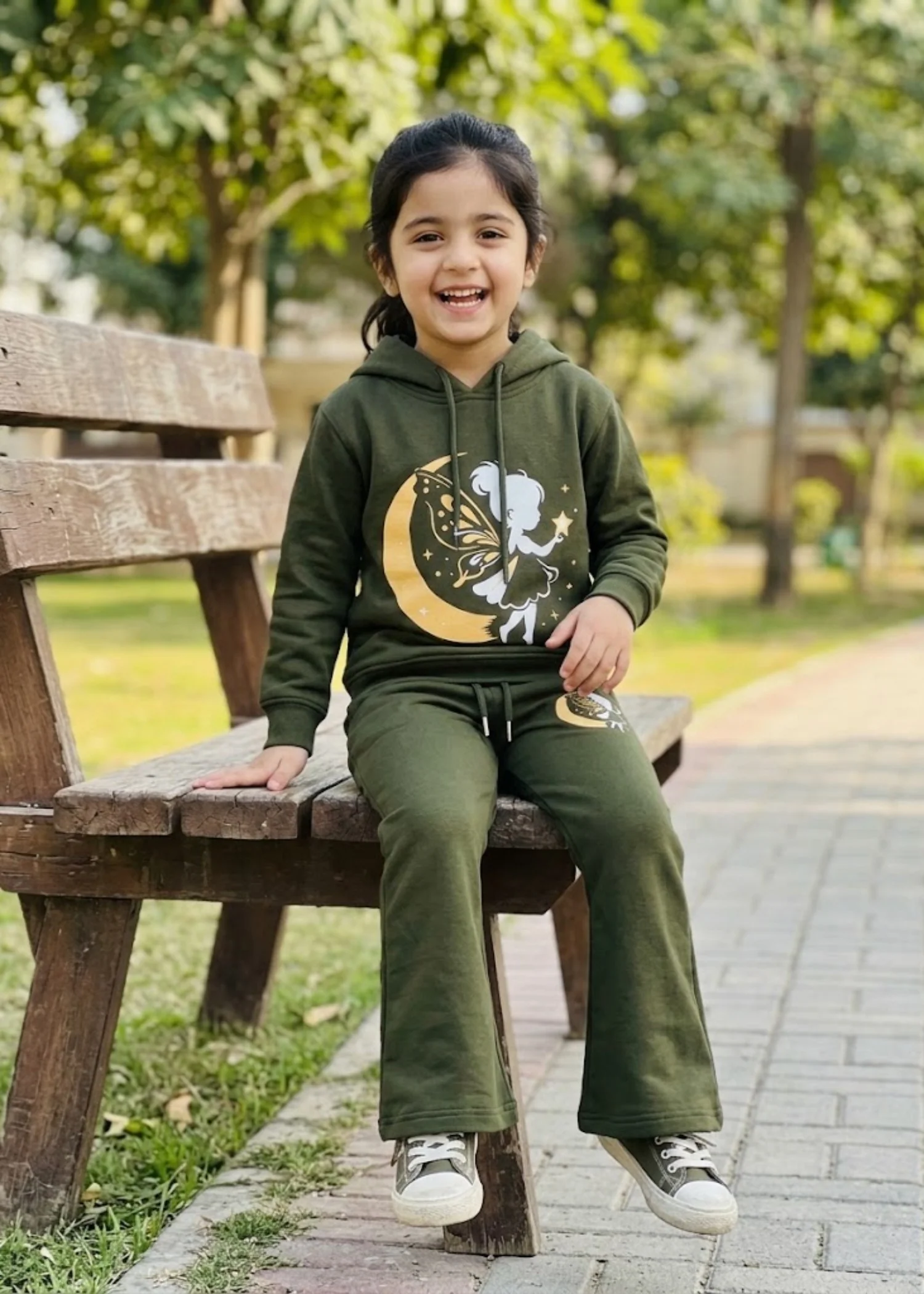 Co Ord Sets in Army green - view 2