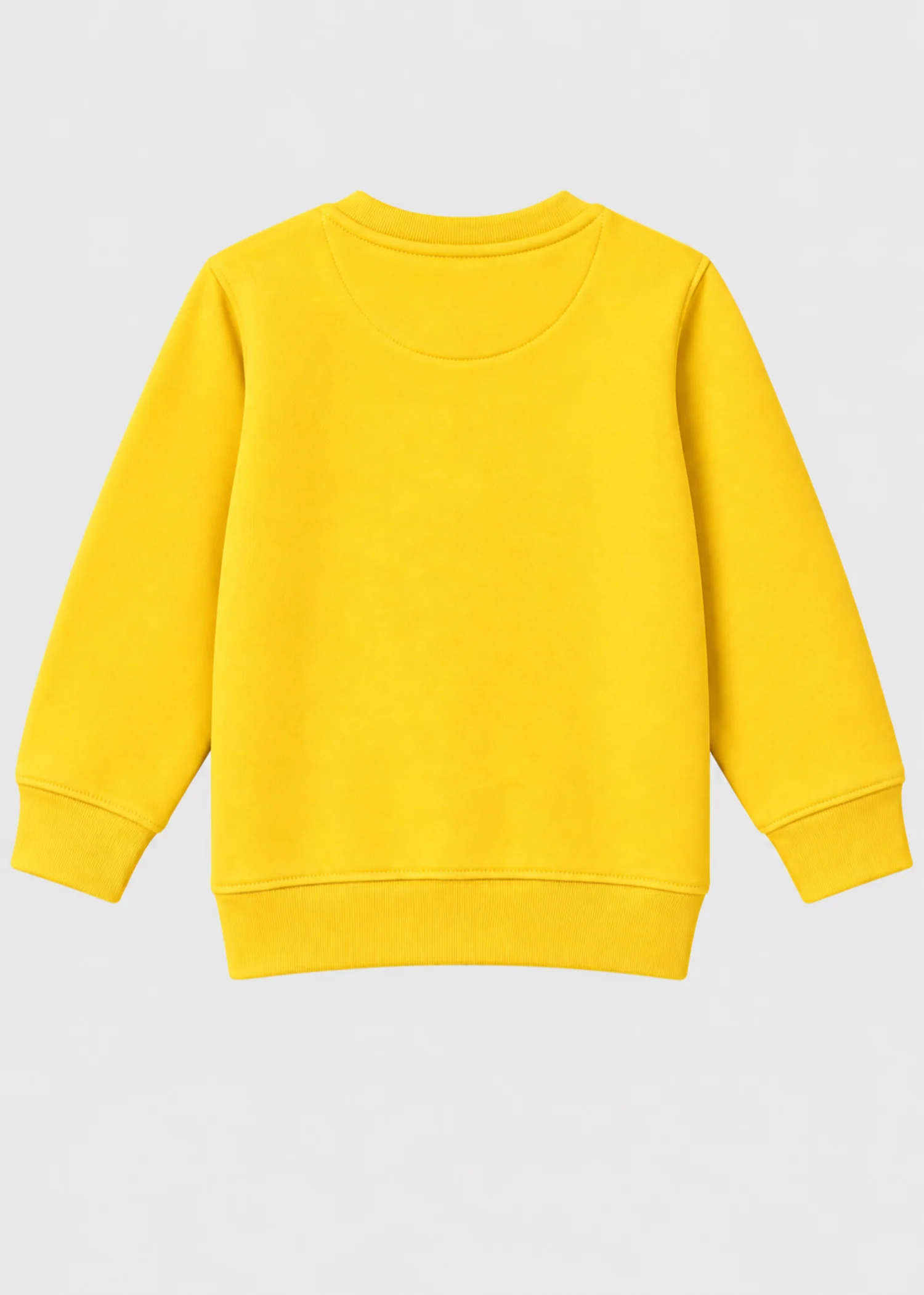 fleece Sweatshirt in Mustard - view 3