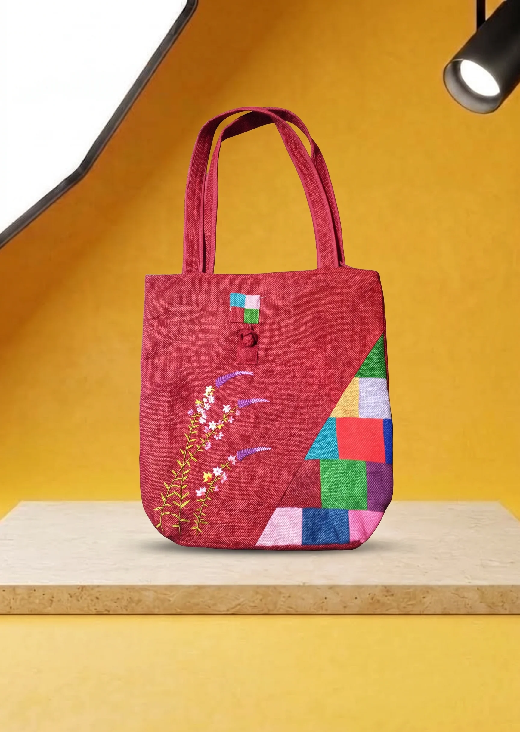 Shoulder Bag in Tomato red Color by - Trendy Women Shoulder Bag COD6682