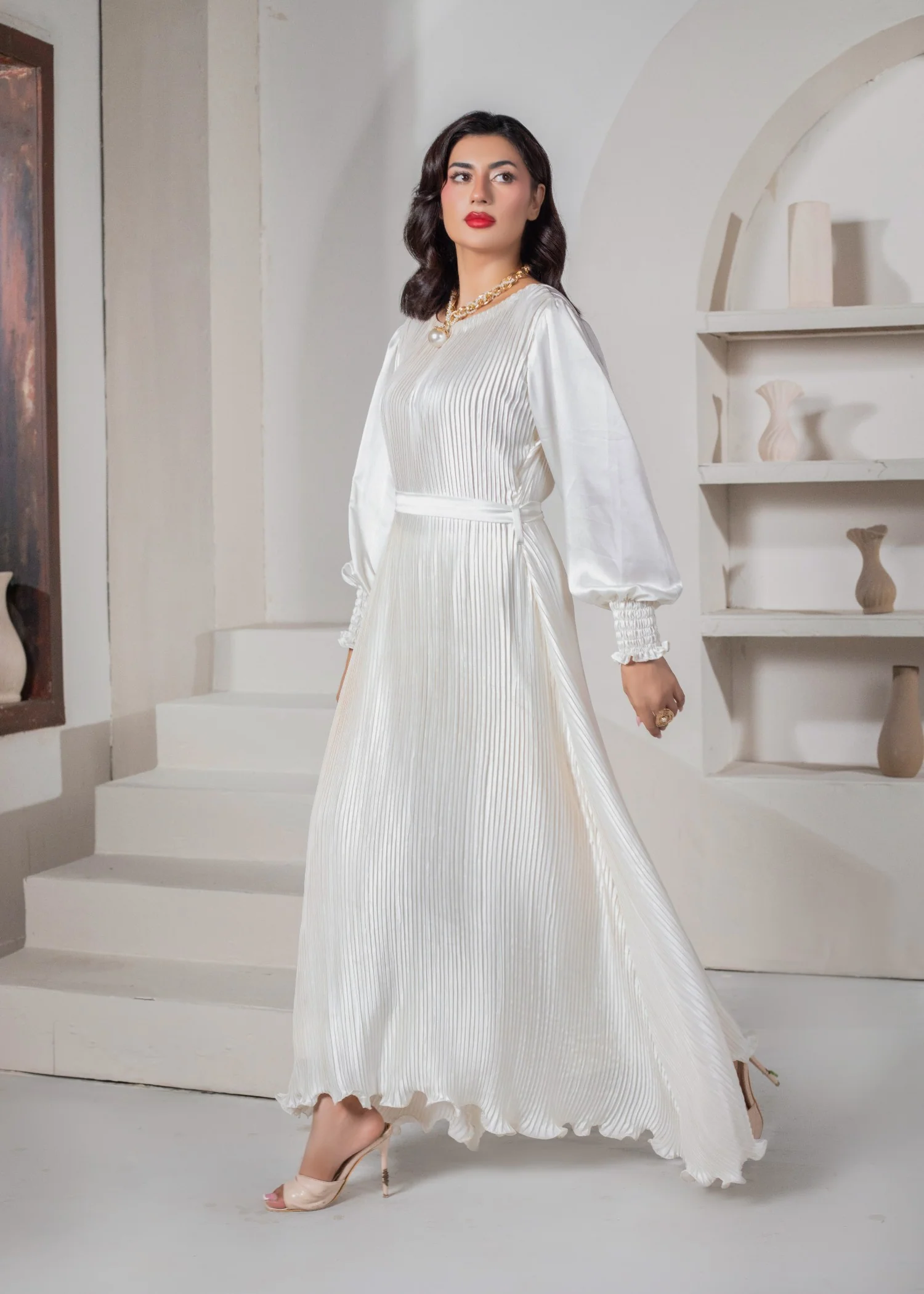 charmuse/shamooz Dress in Ivory - view 2