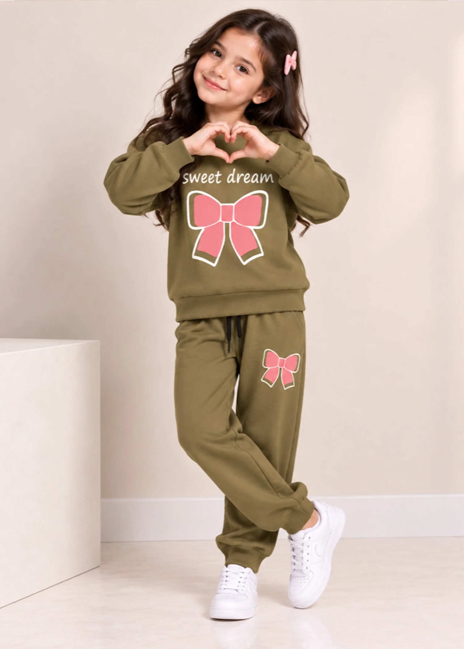 Co Ord Sets in Olive green
