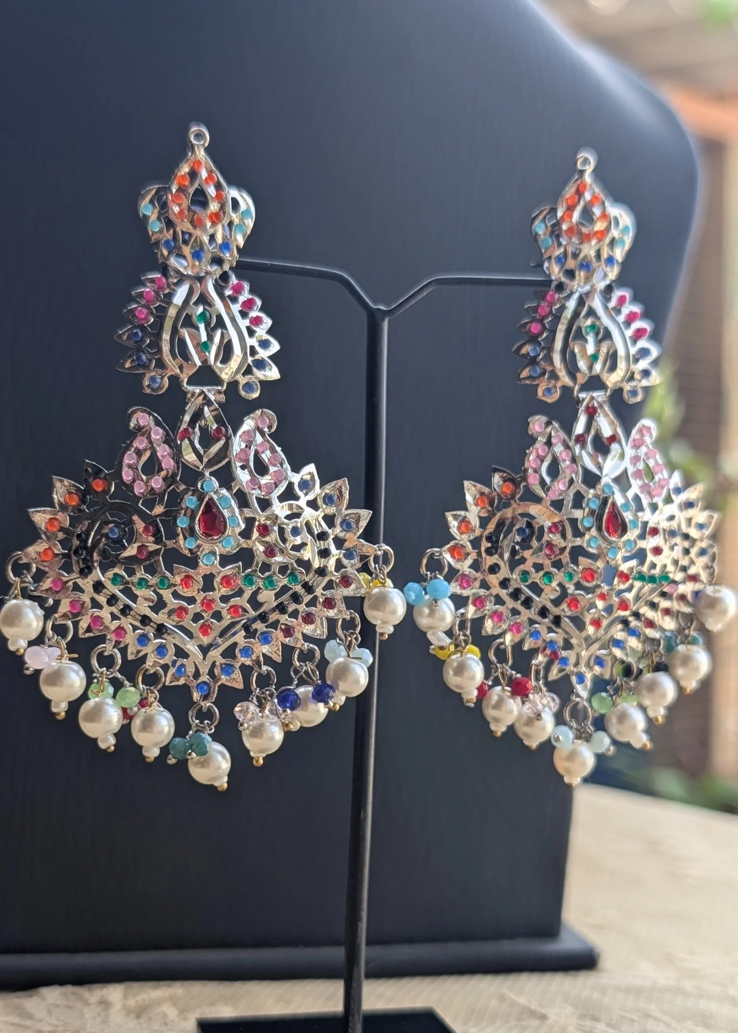 Earrings in Multi Color by - Trendy Women Earrings TXC9324 - view 3