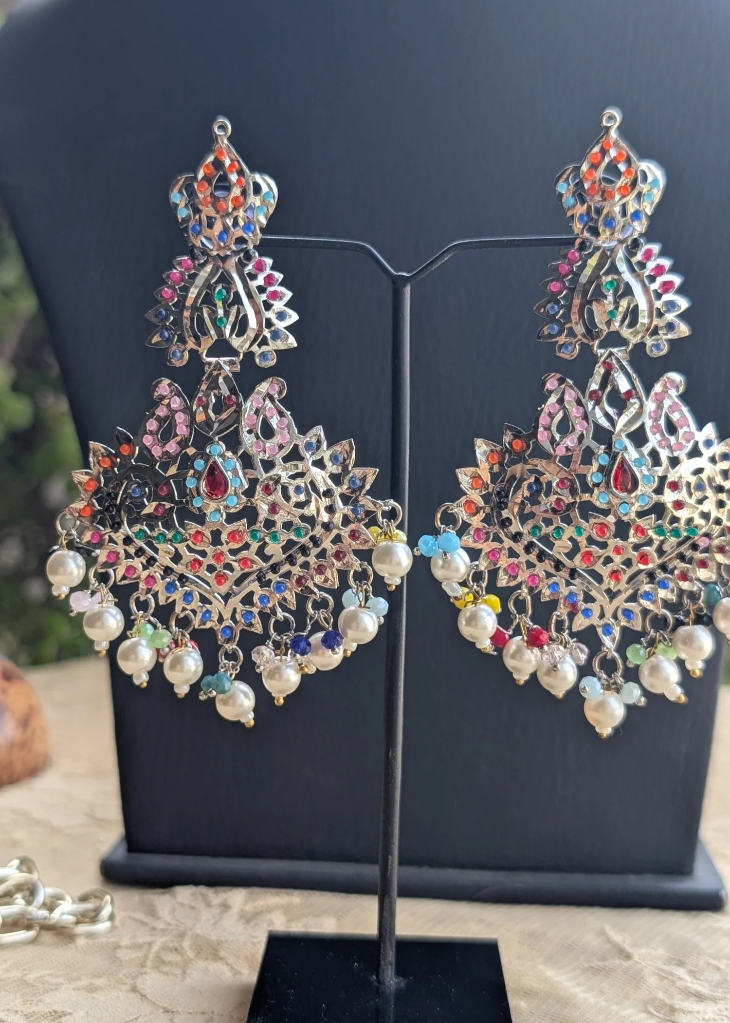 Earrings in Multi Color by - Trendy Women Earrings TXC9324 - view 2