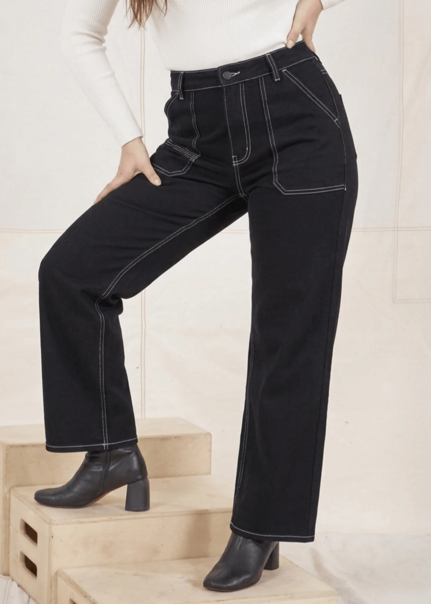 denim Jeans in Black