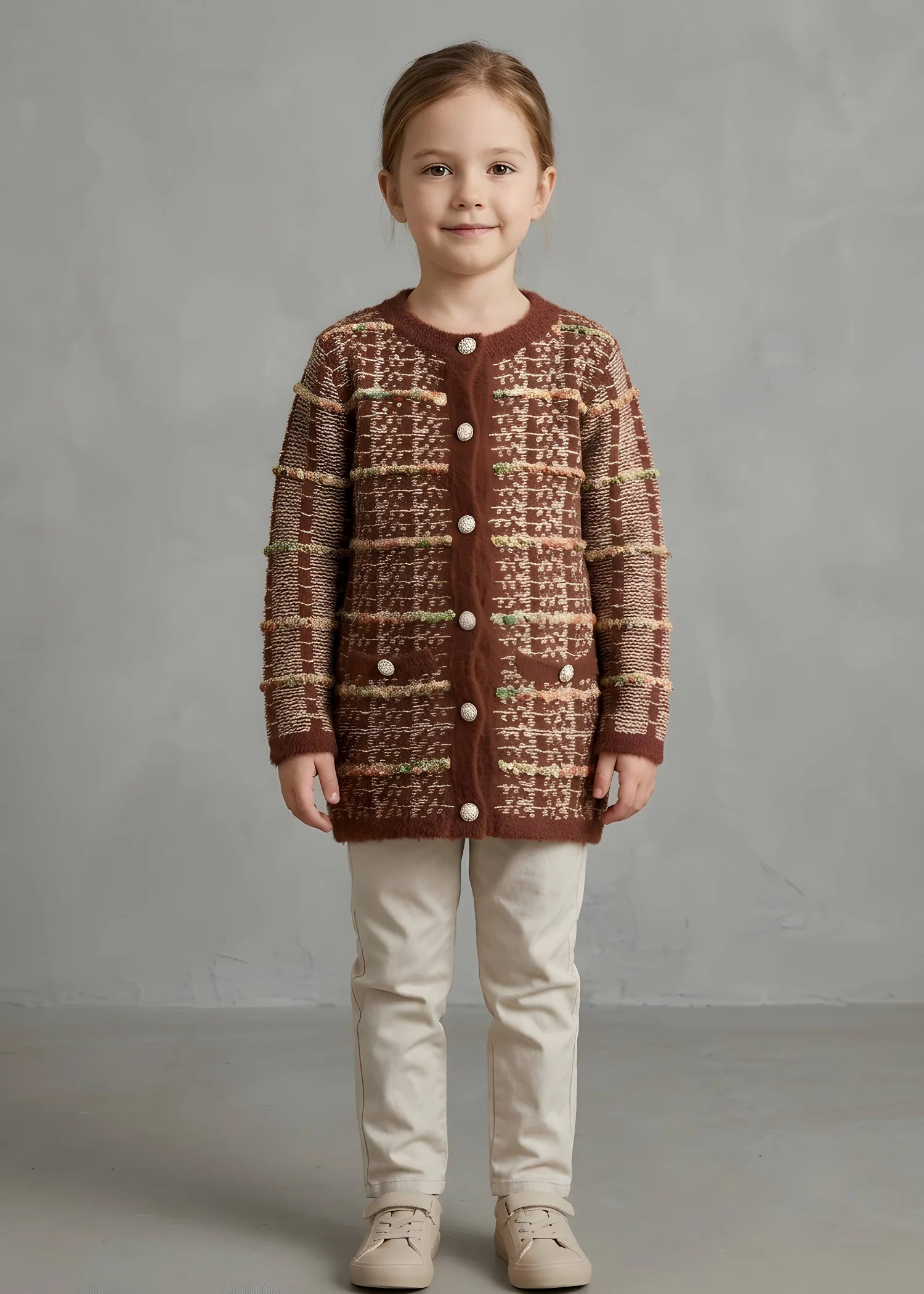 wool Sweater in Brown