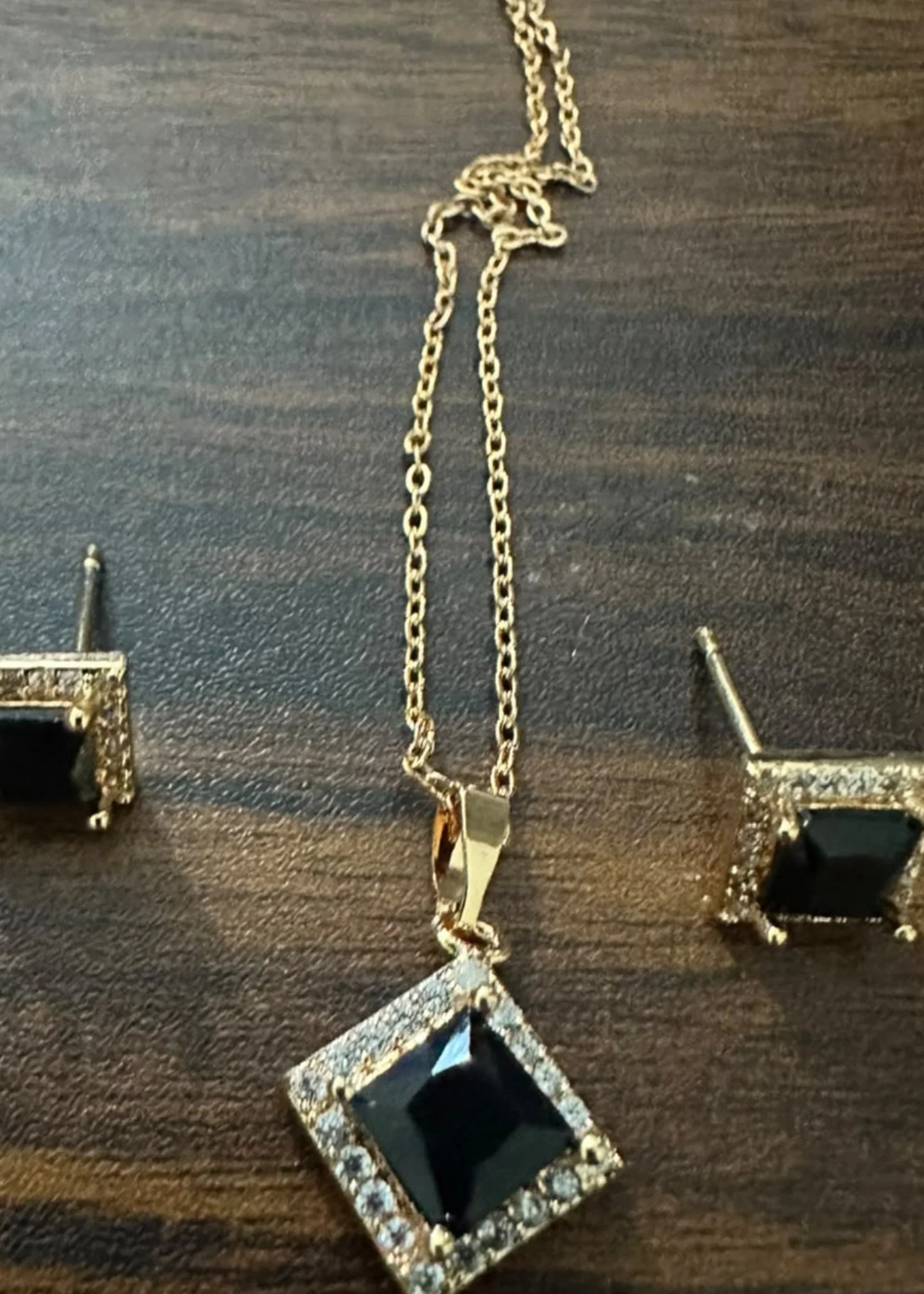 Jewelry Set in Black Color by - Trendy Women Jewelry Set SKT3188 - view 7