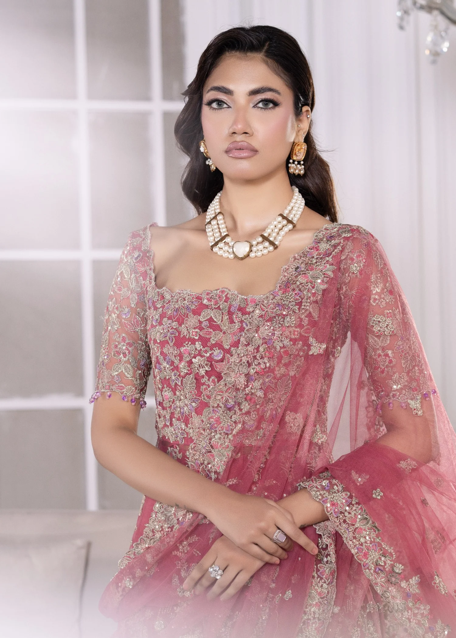 net Unstitched in Bubblegum pink - view 2