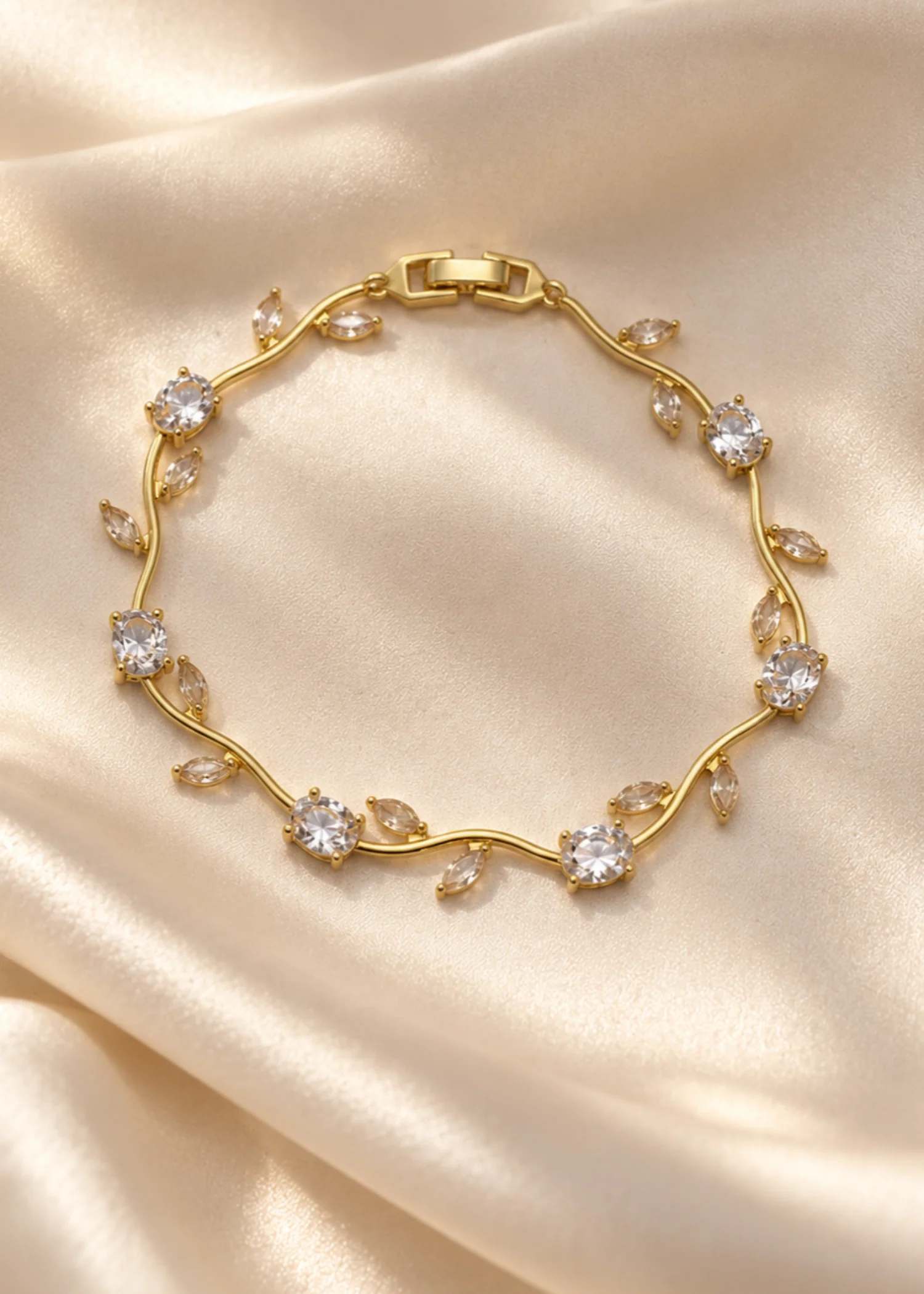 Bracelet in White Color by - Trendy Women Bracelet KYU8154 - charm bracelet pandora at ShoplyHub