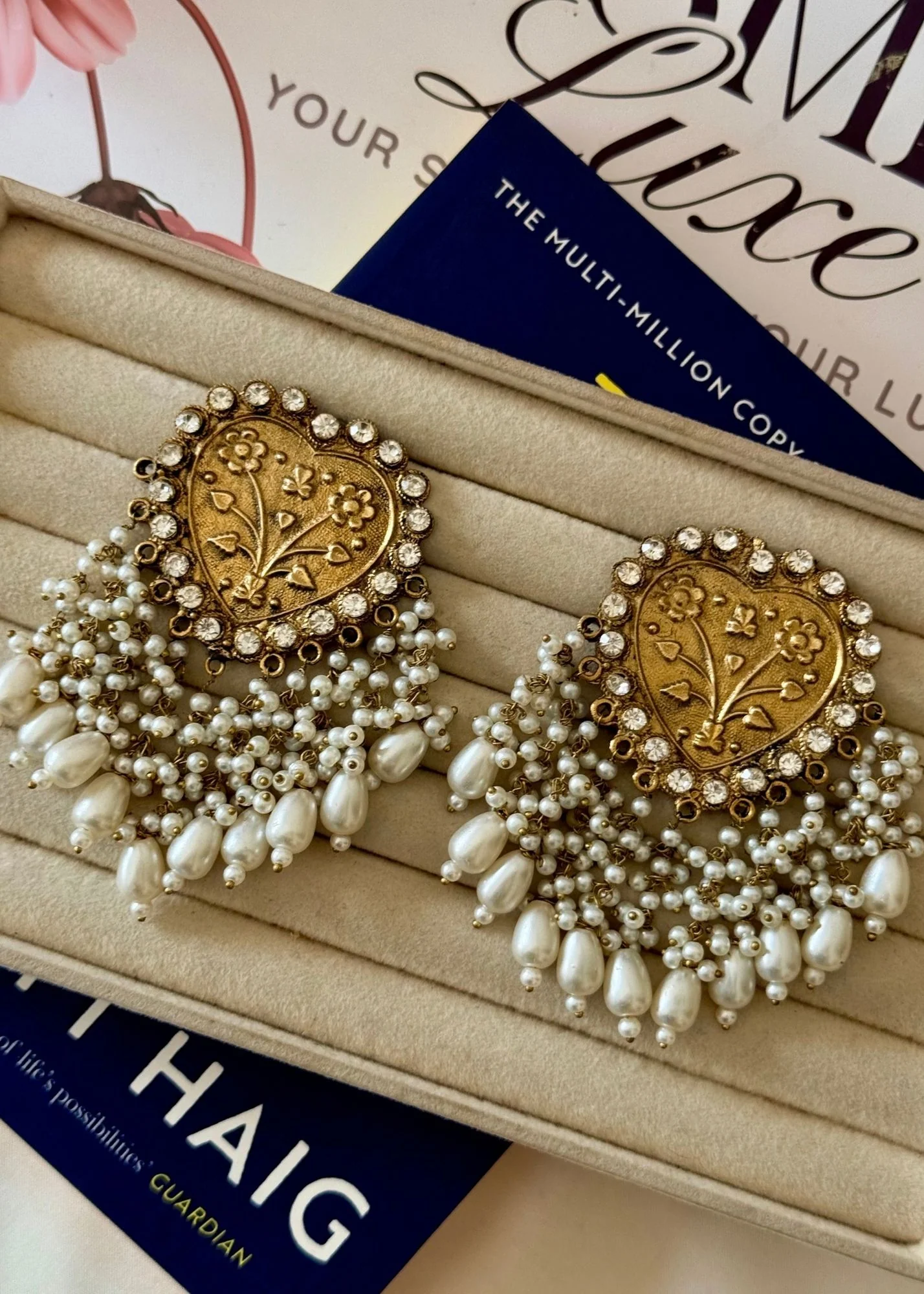 Earrings in Gold Color by - Trendy Women Earrings OXP3457 - view 5