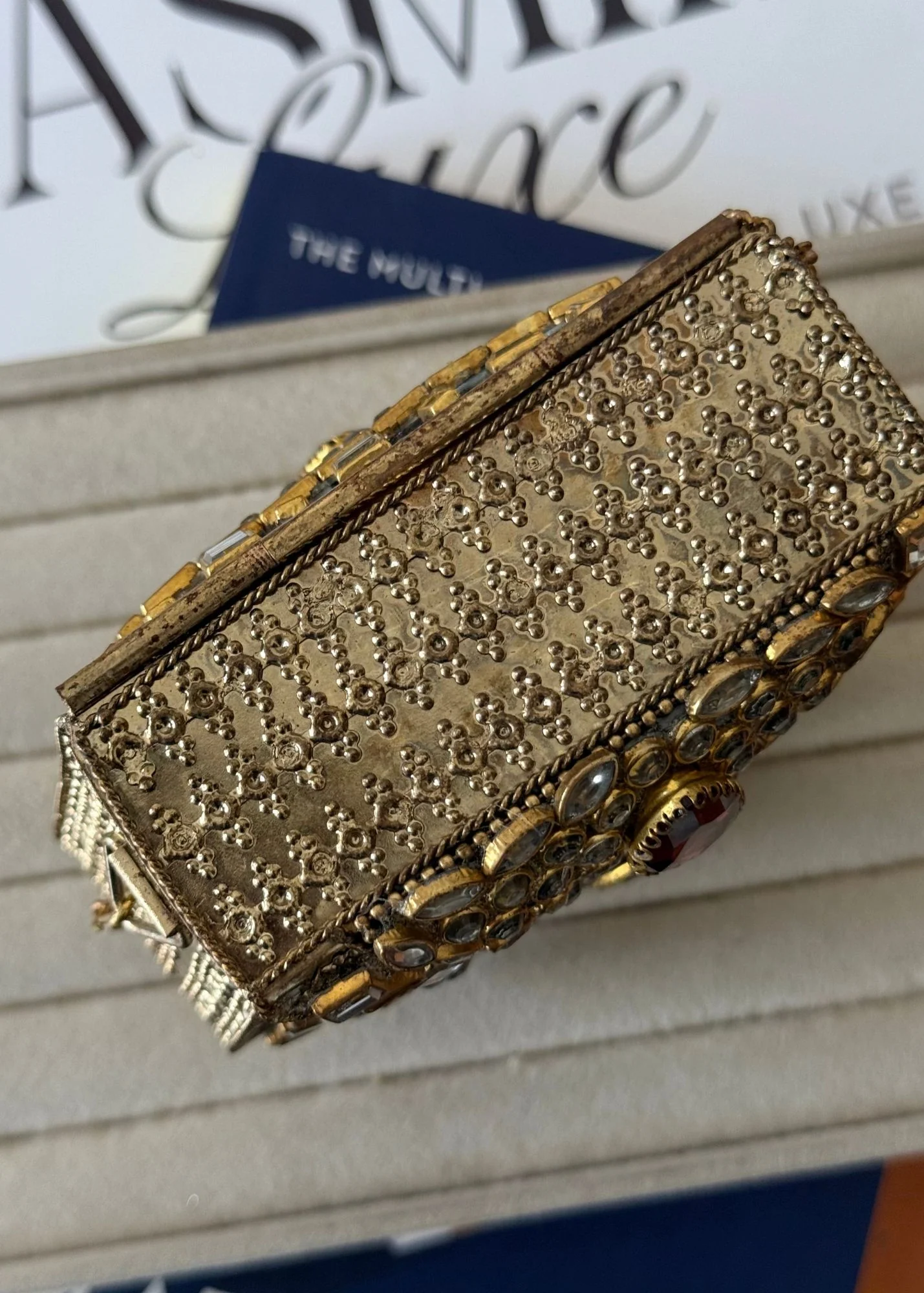 Clutch in Gold Color by - Trendy Women Clutch EJW2868 - view 7