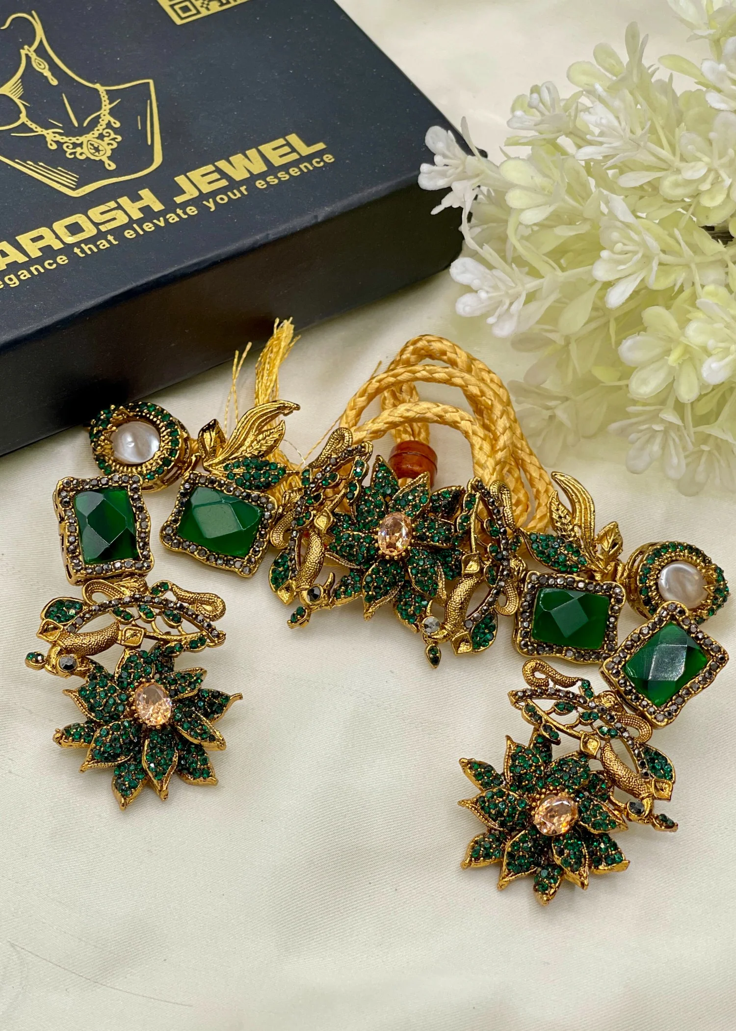 Choker in Green Color by - Trendy Women Choker DPG7538 - view 2