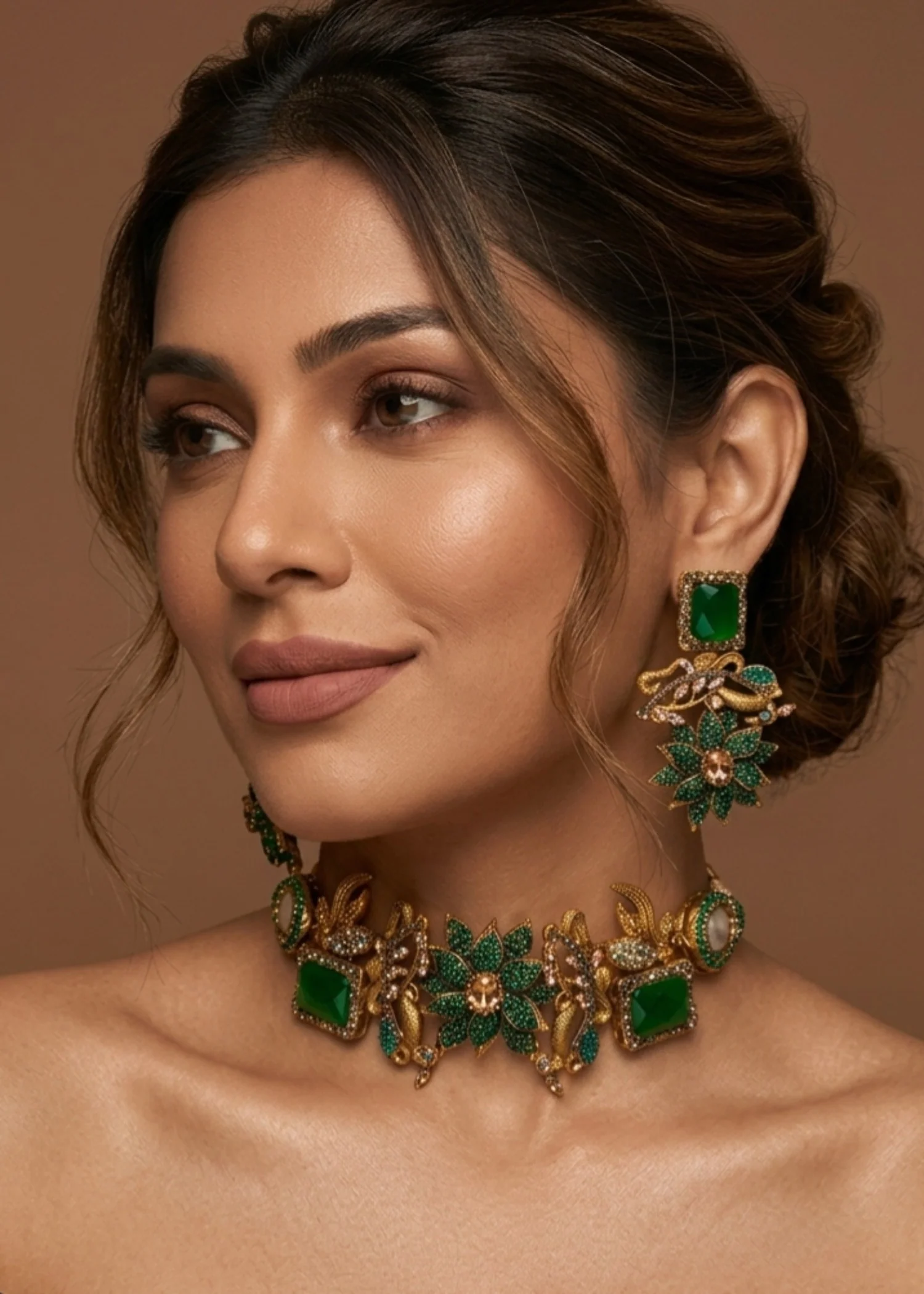 Choker in Green Color by - Trendy Women Choker DPG7538
