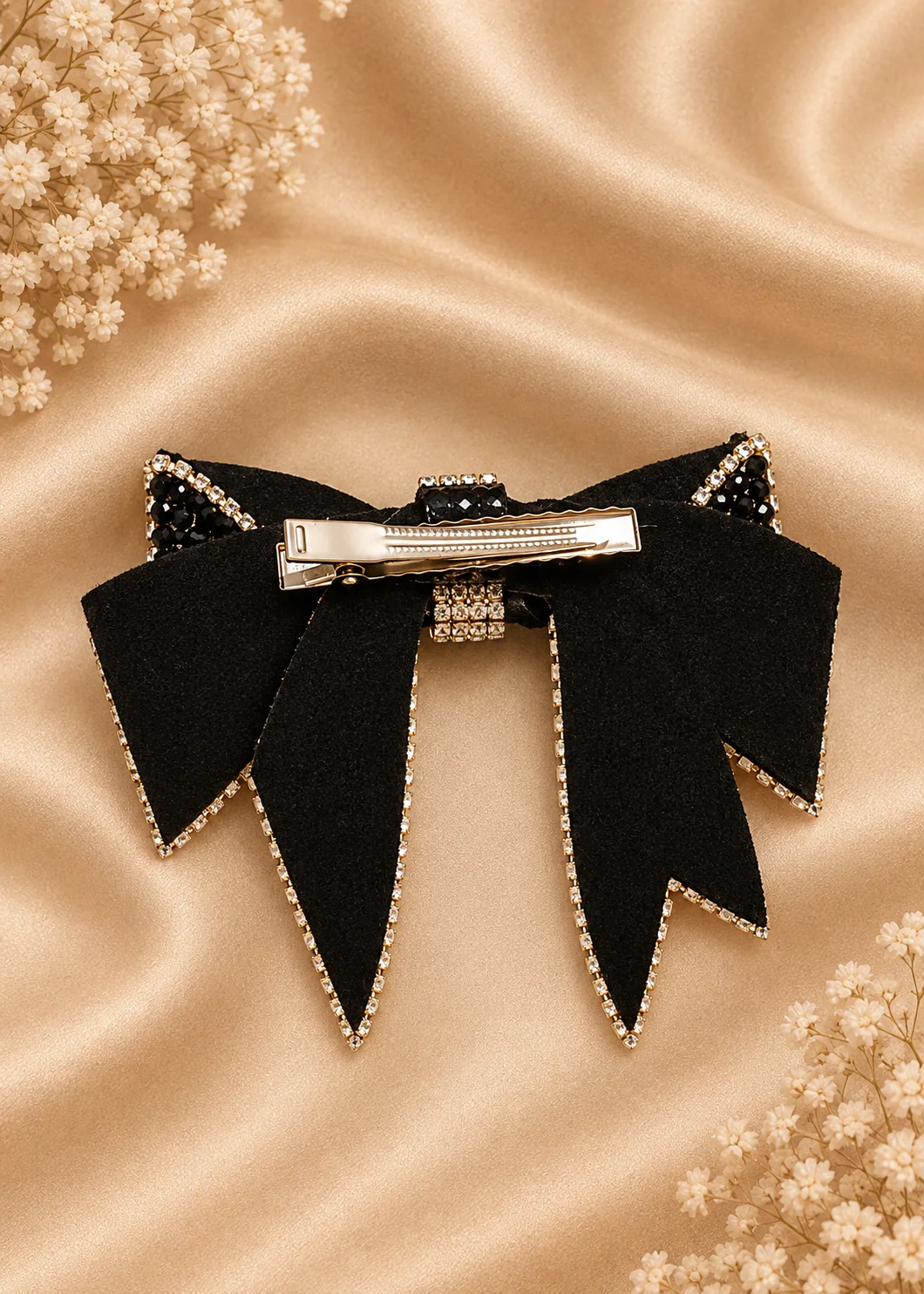 Hair Bow in Black Color by - Trendy Women Hair Bow GHL8127 - view 3