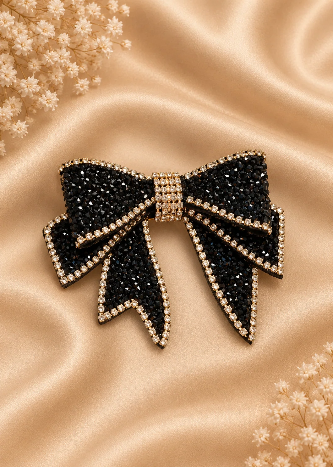 Hair Bow in Black Color by - Trendy Women Hair Bow GHL8127 - view 2