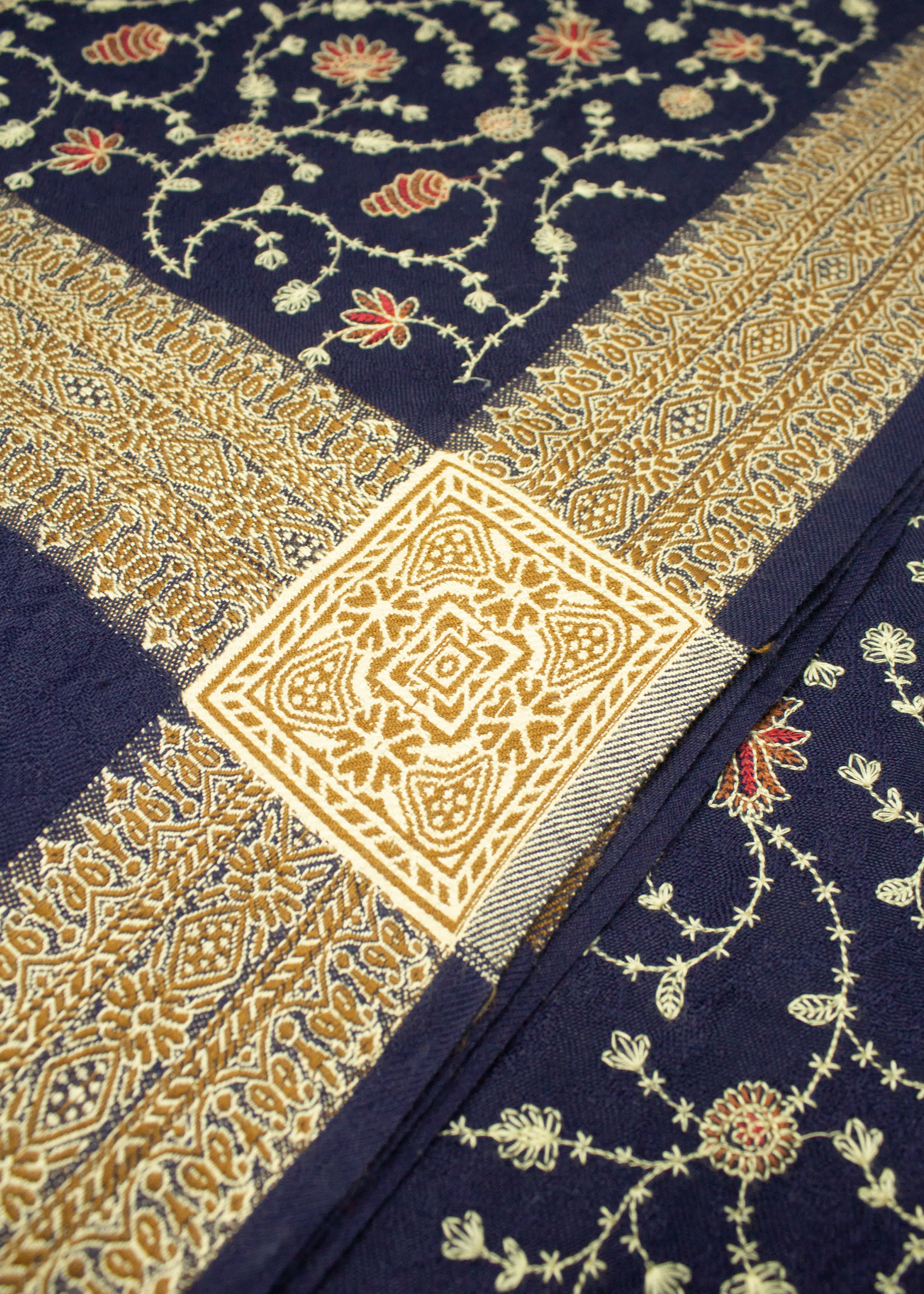 Shawl in Navy blue Color by - Trendy Women Shawl LDC9500 - view 4