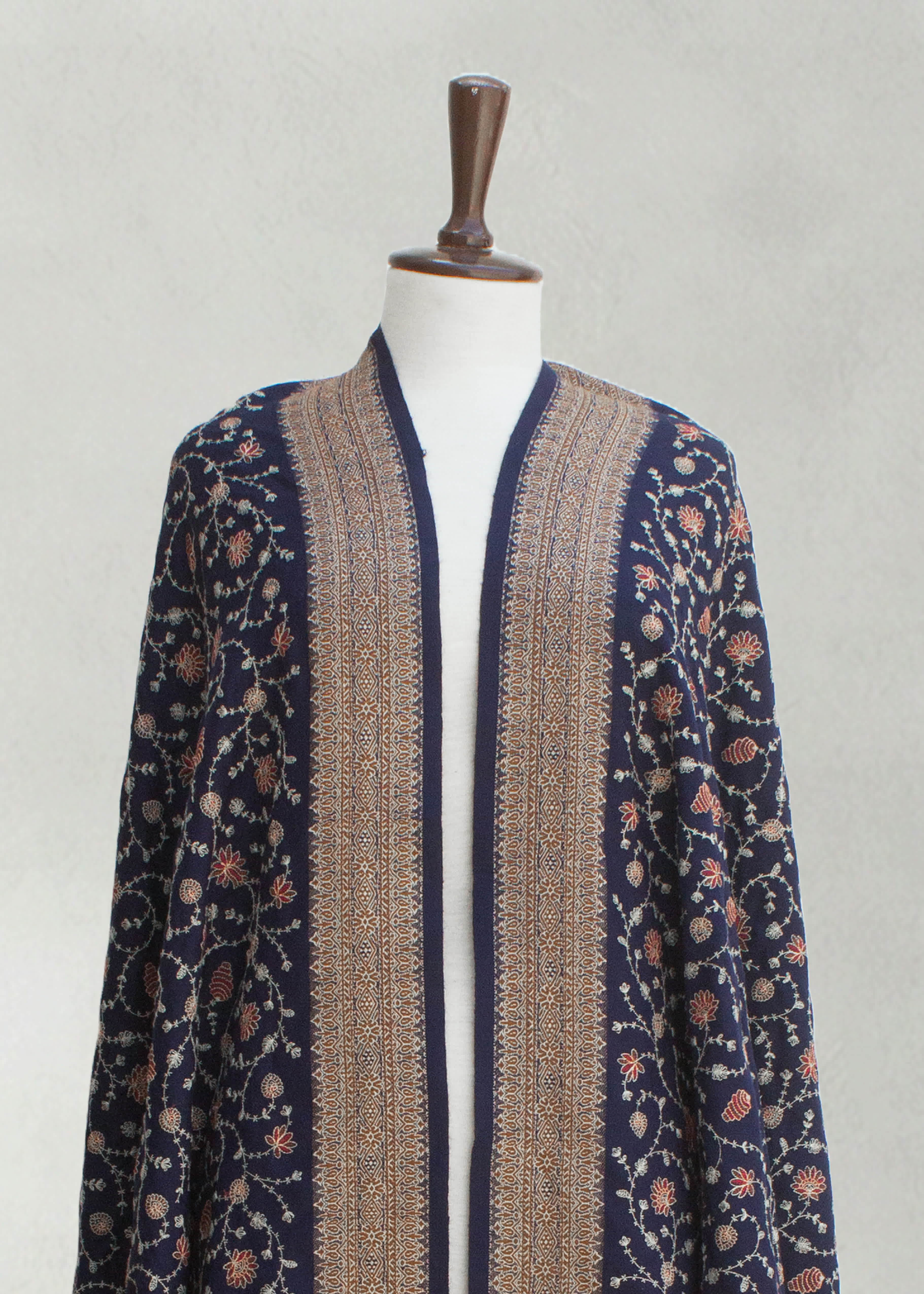 Shawl in Navy blue Color by - Trendy Women Shawl LDC9500 - view 2