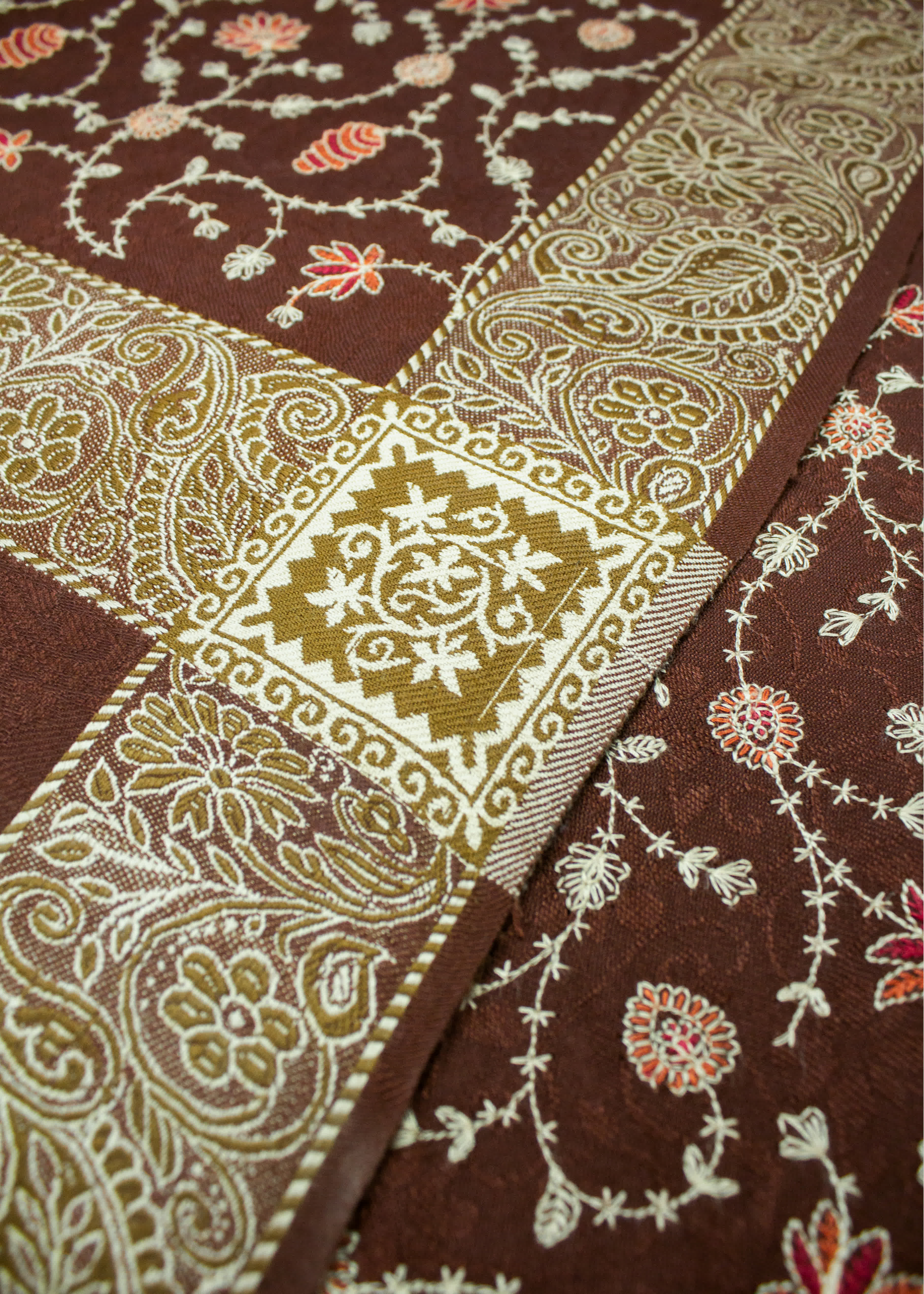 Shawl in Chocolate brown Color by - Trendy Women Shawl HAK1477 - view 5