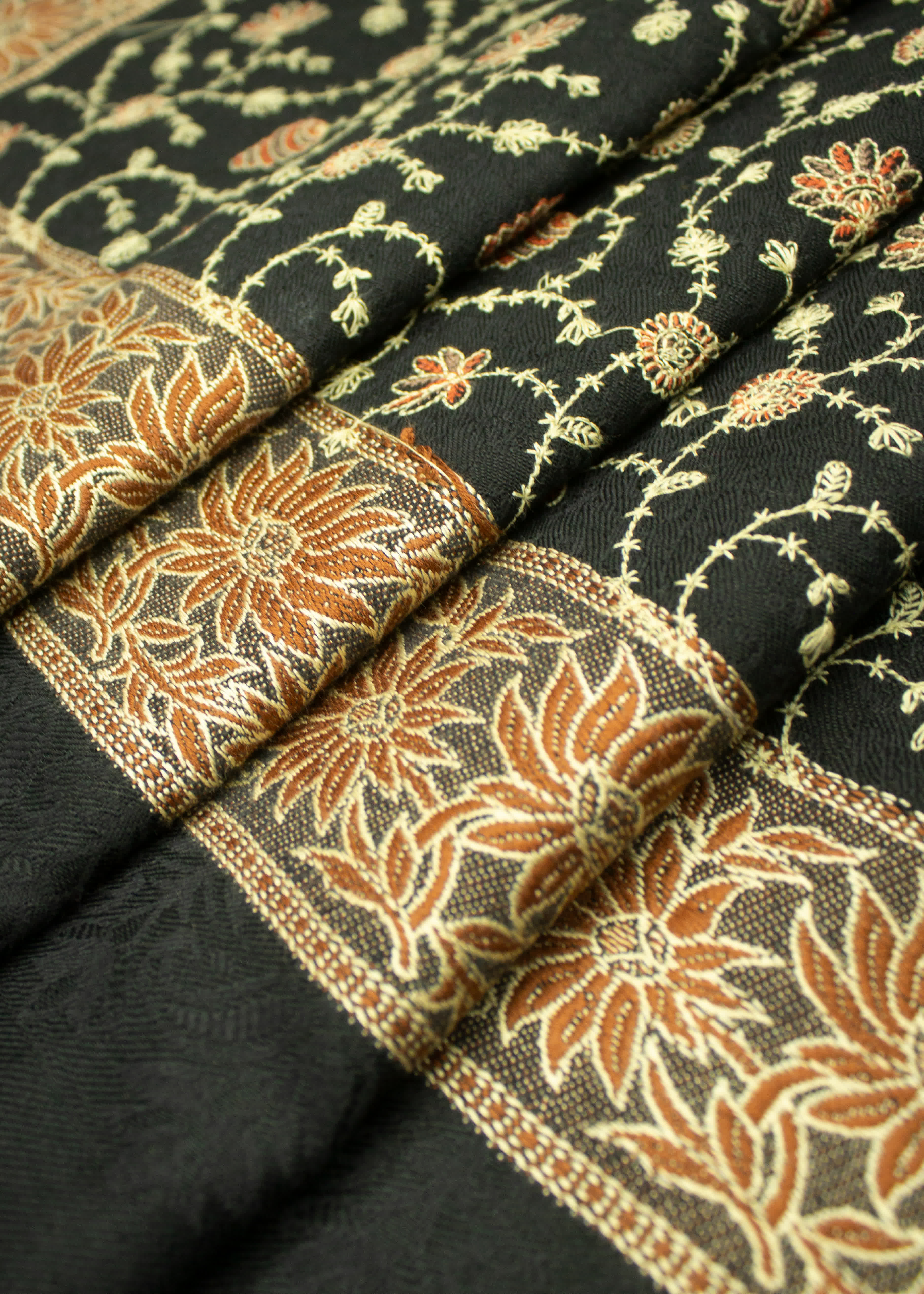 Shawl in Black Color by - Trendy Women Shawl BDN1573 - view 5