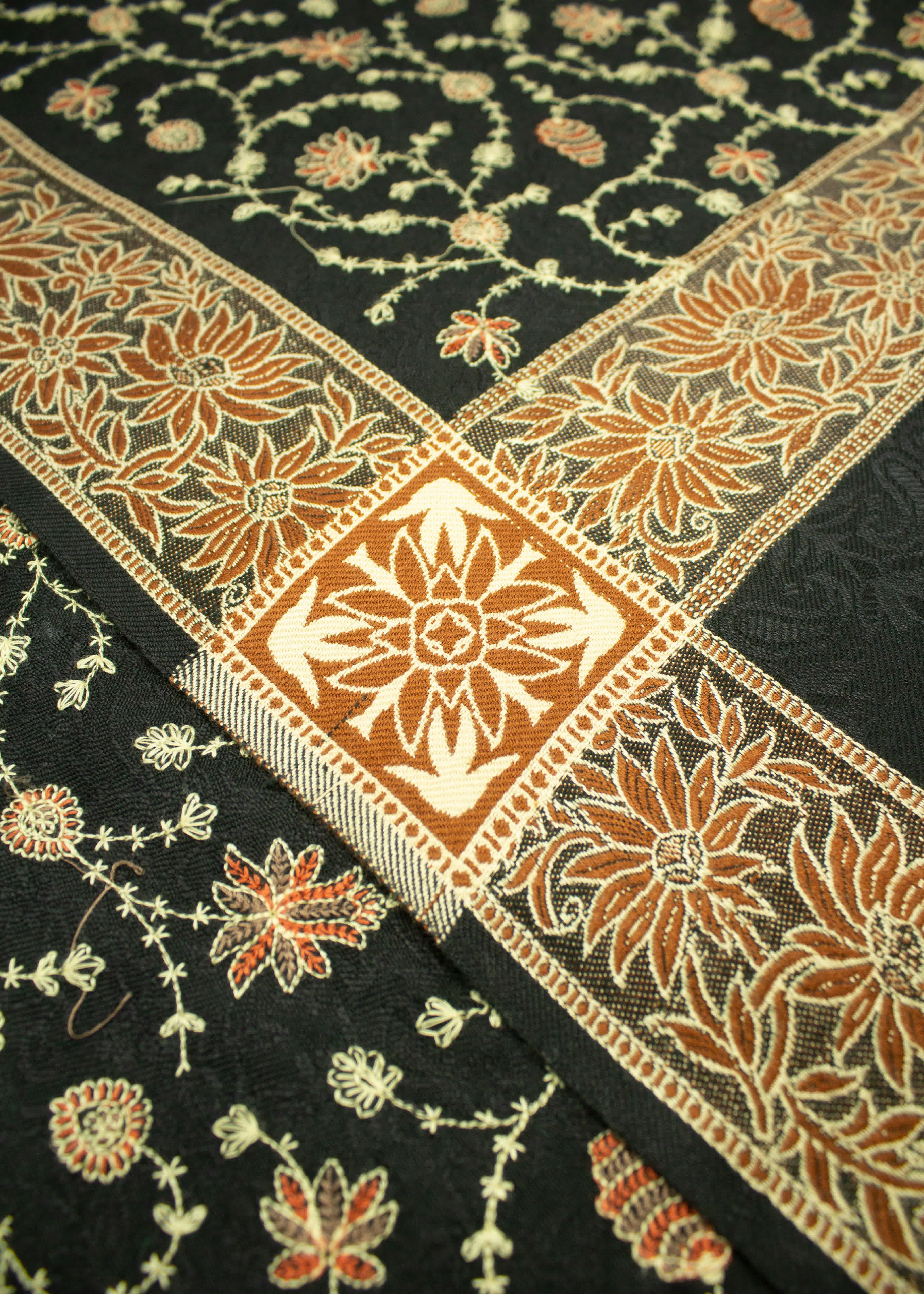 Shawl in Black Color by - Trendy Women Shawl BDN1573 - view 4