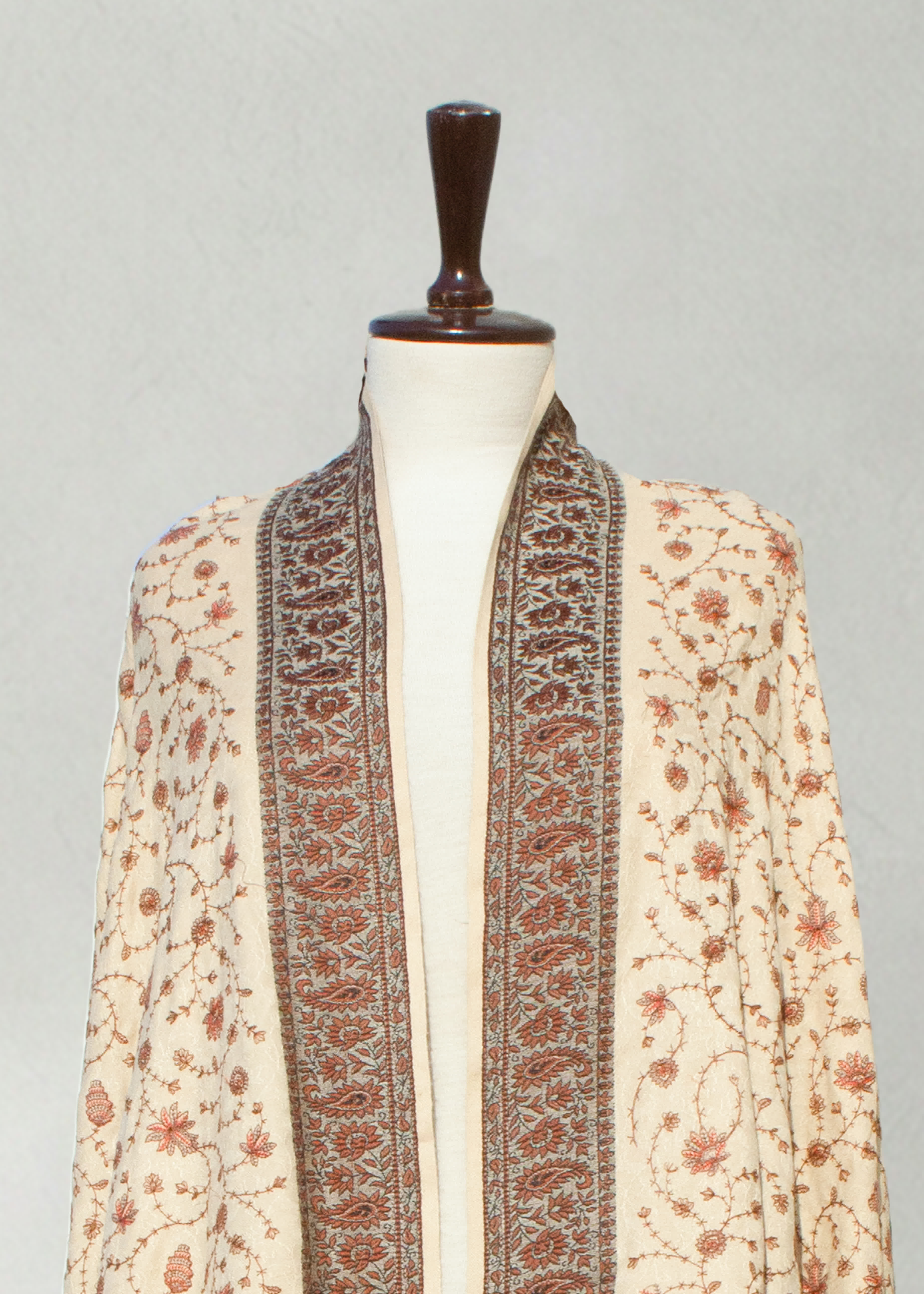 Shawl in Cream Color by - Trendy Women Shawl STZ4216 - view 2