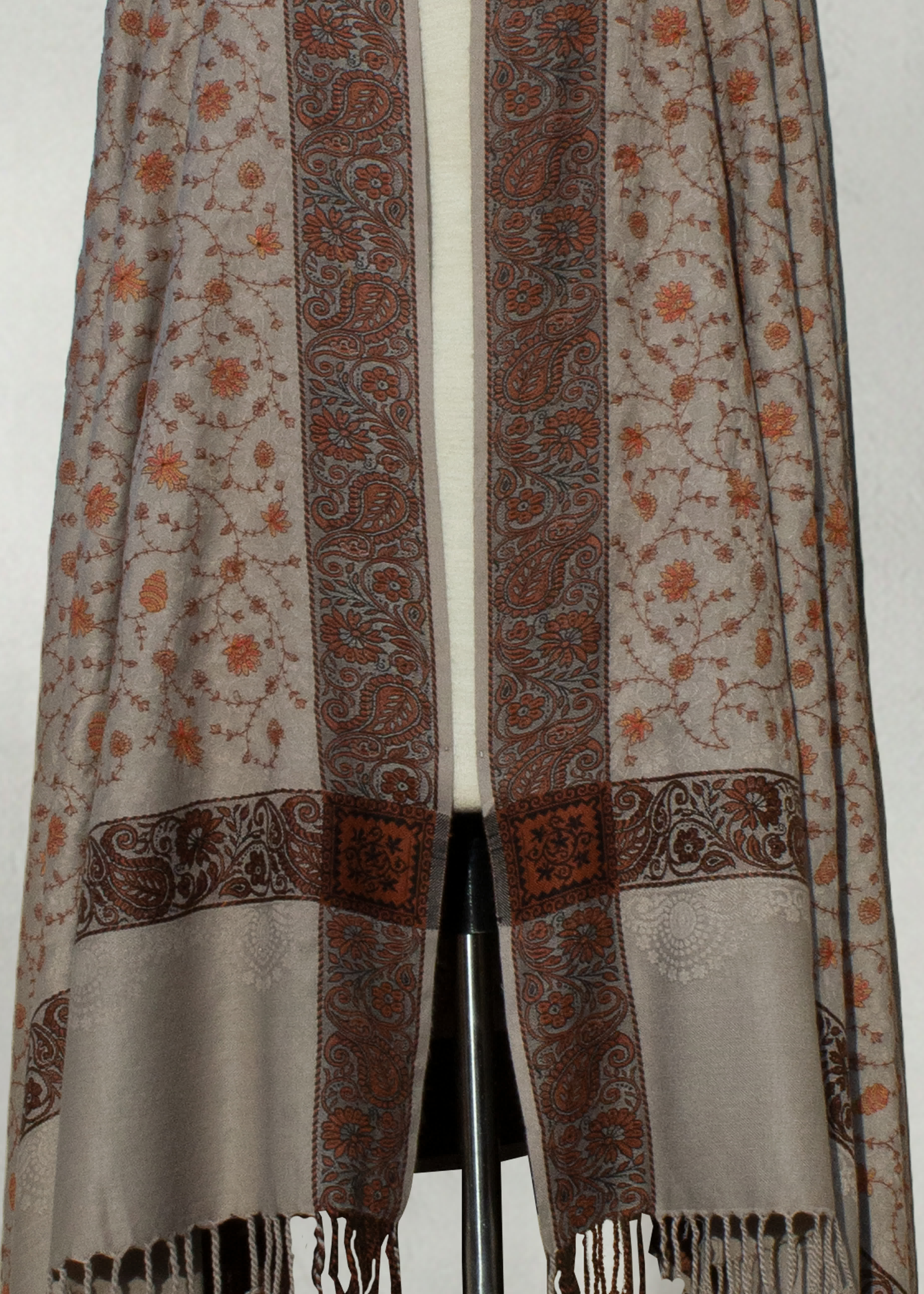 Shawl in Grey Color by - Trendy Women Shawl USH8994 - view 3