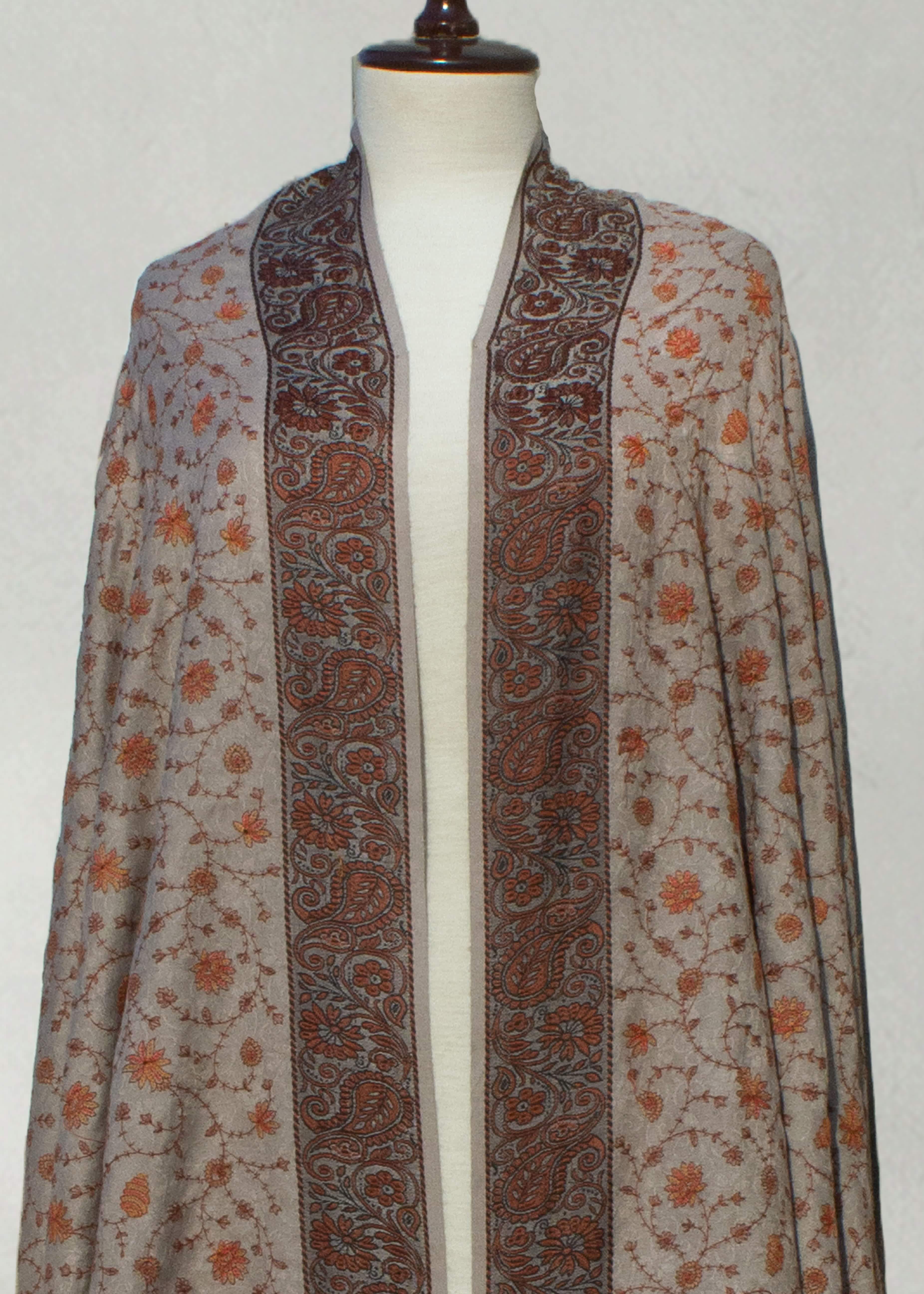 Shawl in Grey Color by - Trendy Women Shawl USH8994 - view 2
