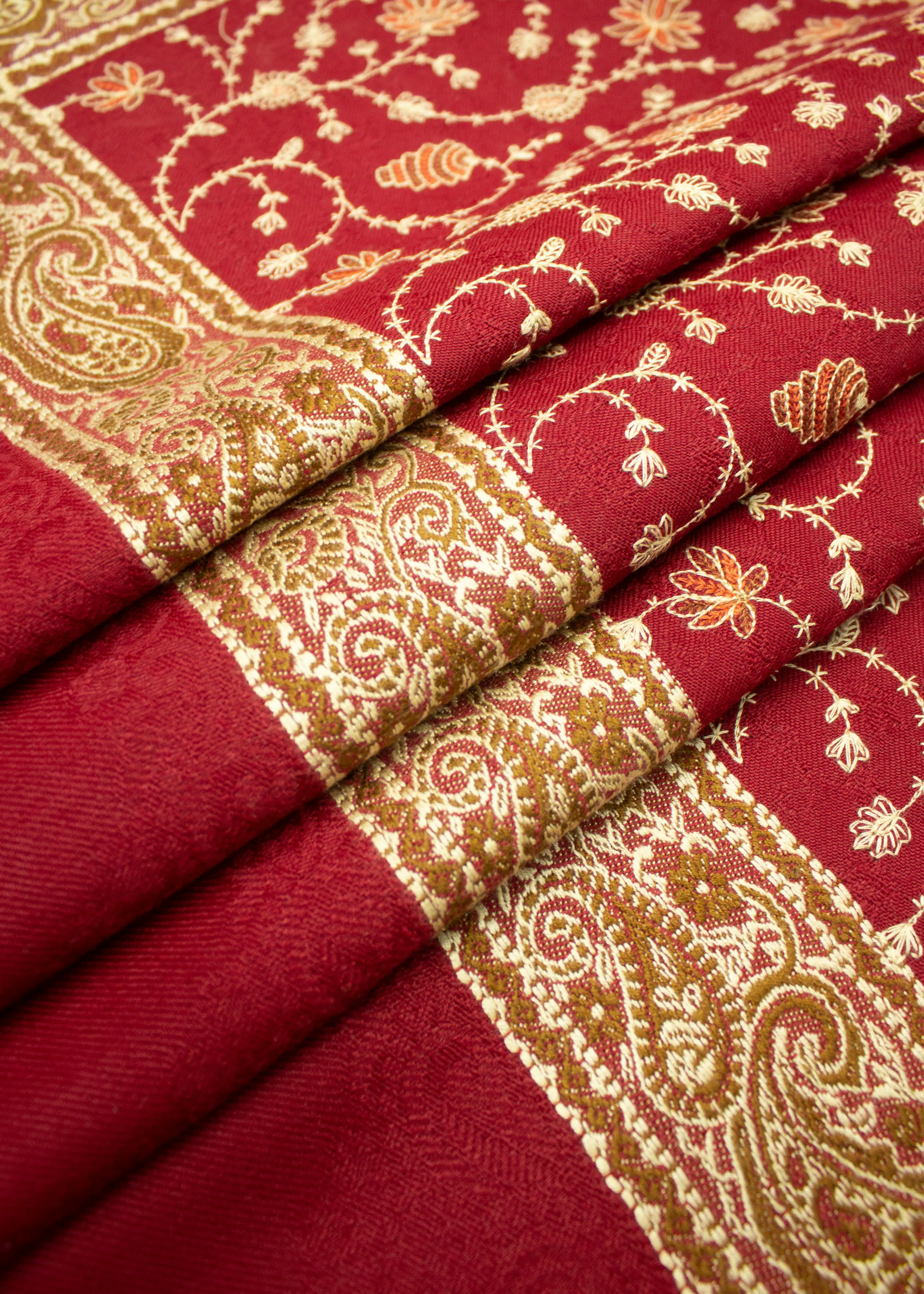 Shawl in Red Color by - Trendy Women Shawl WGQ4271 - view 5