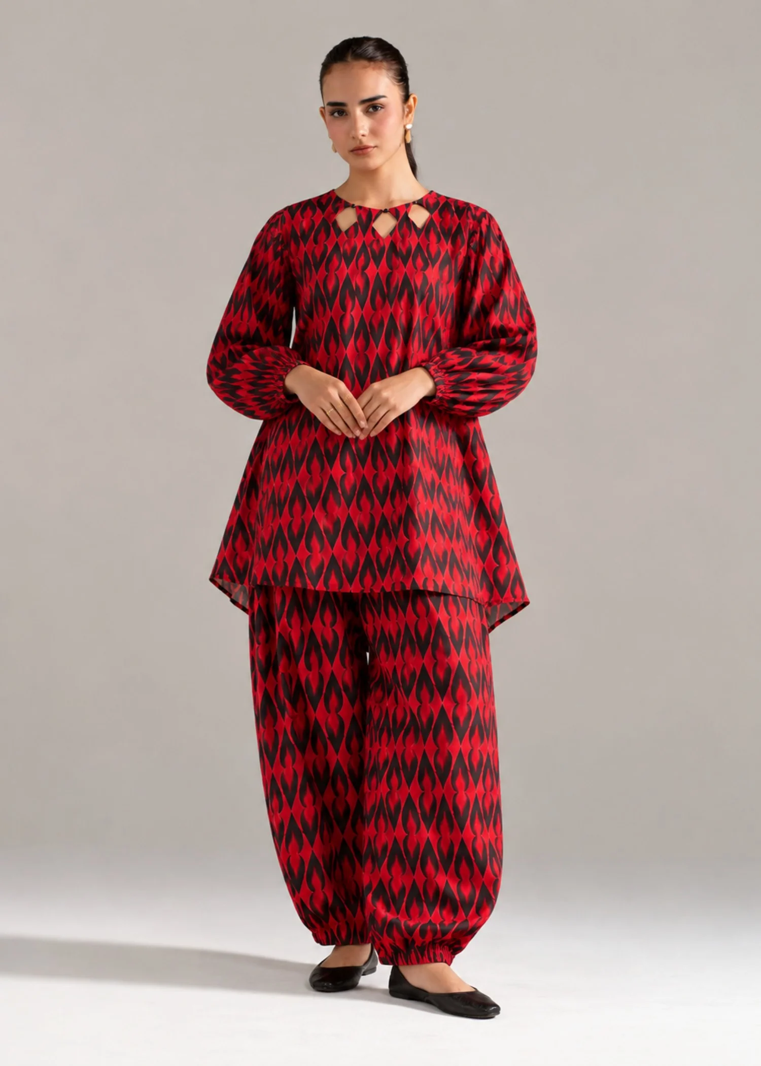 linen Co Ord Sets in Red