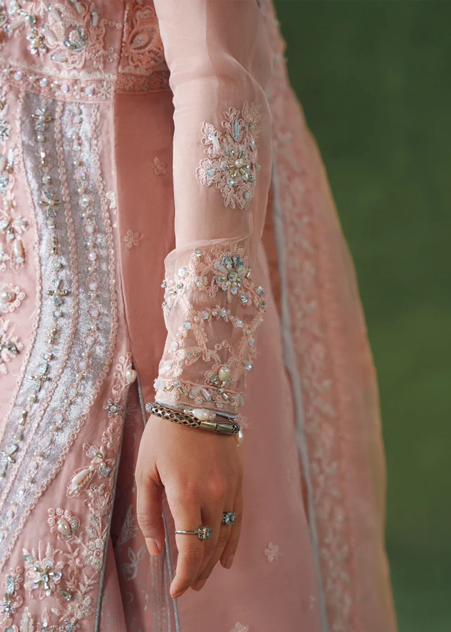 viscose Sharara in Pink - view 5