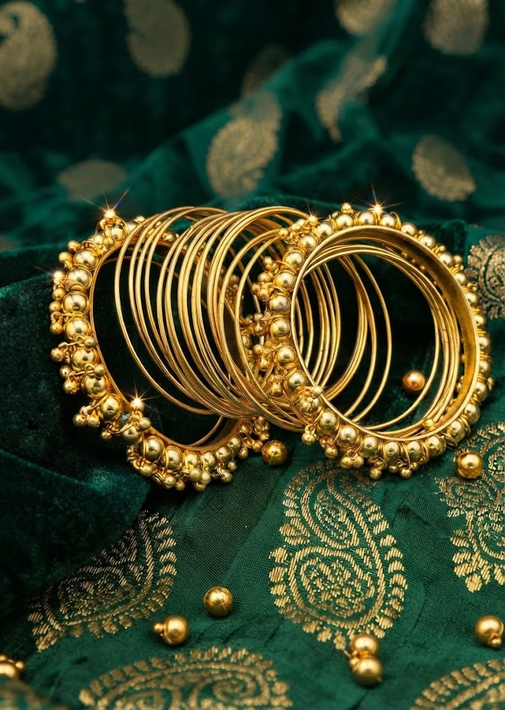 Bangles in Gold Color by - Trendy Women Bangles JDQ3259 - view 4