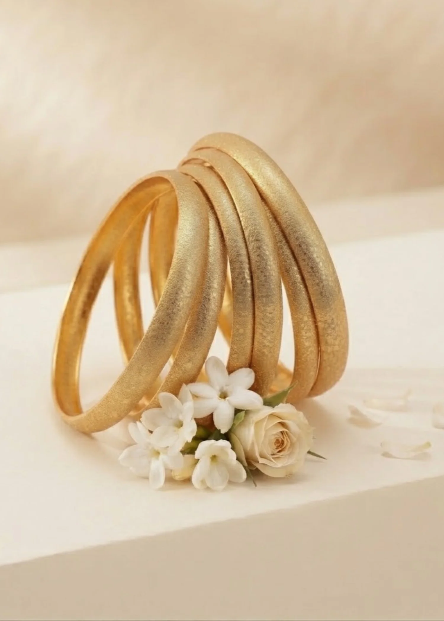 Bangles in Gold Color by - Trendy Women Bangles IYP1416 - view 3