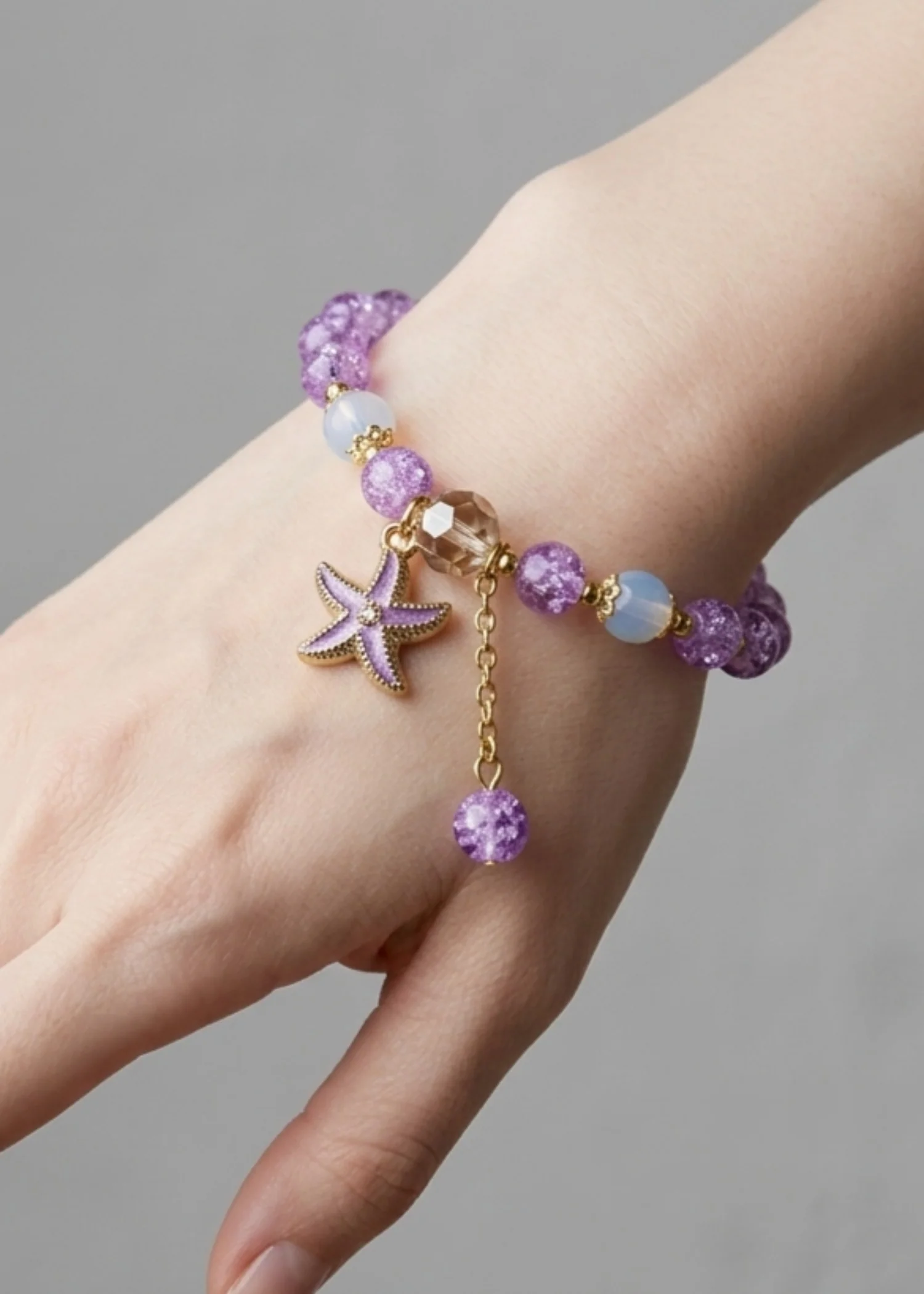 Bracelet in Purple mountain majesty Color by - Trendy Women Bracelet SOH5499 - view 2