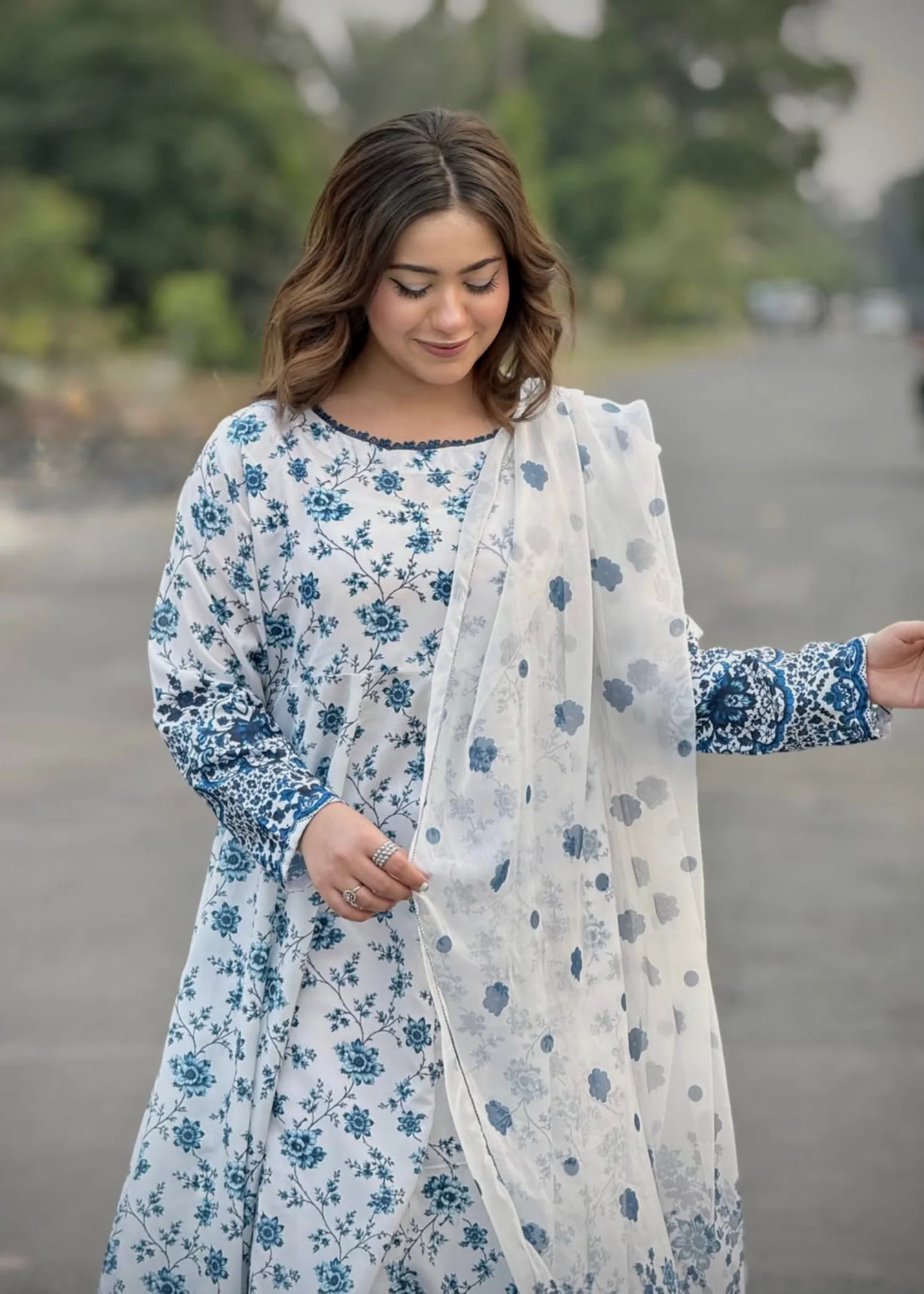 poly grip Maxi in White, ocean blue - view 4