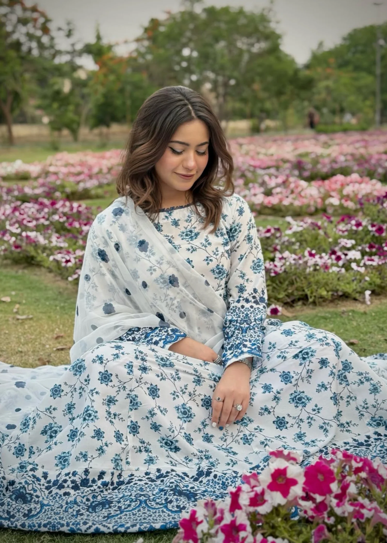 poly grip Maxi in White, ocean blue - view 2