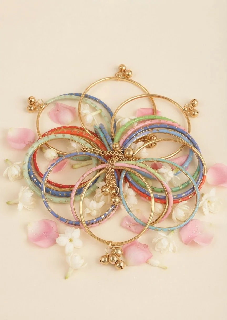 Bangles in Multi Color by - Trendy Women Bangles SCW2029 - view 2