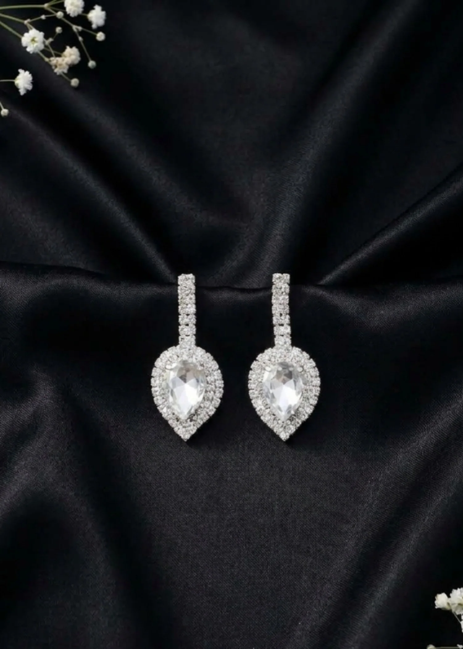 Jewelry Set in Silver Color by - Trendy Women Jewelry Set HQW0752 - view 3