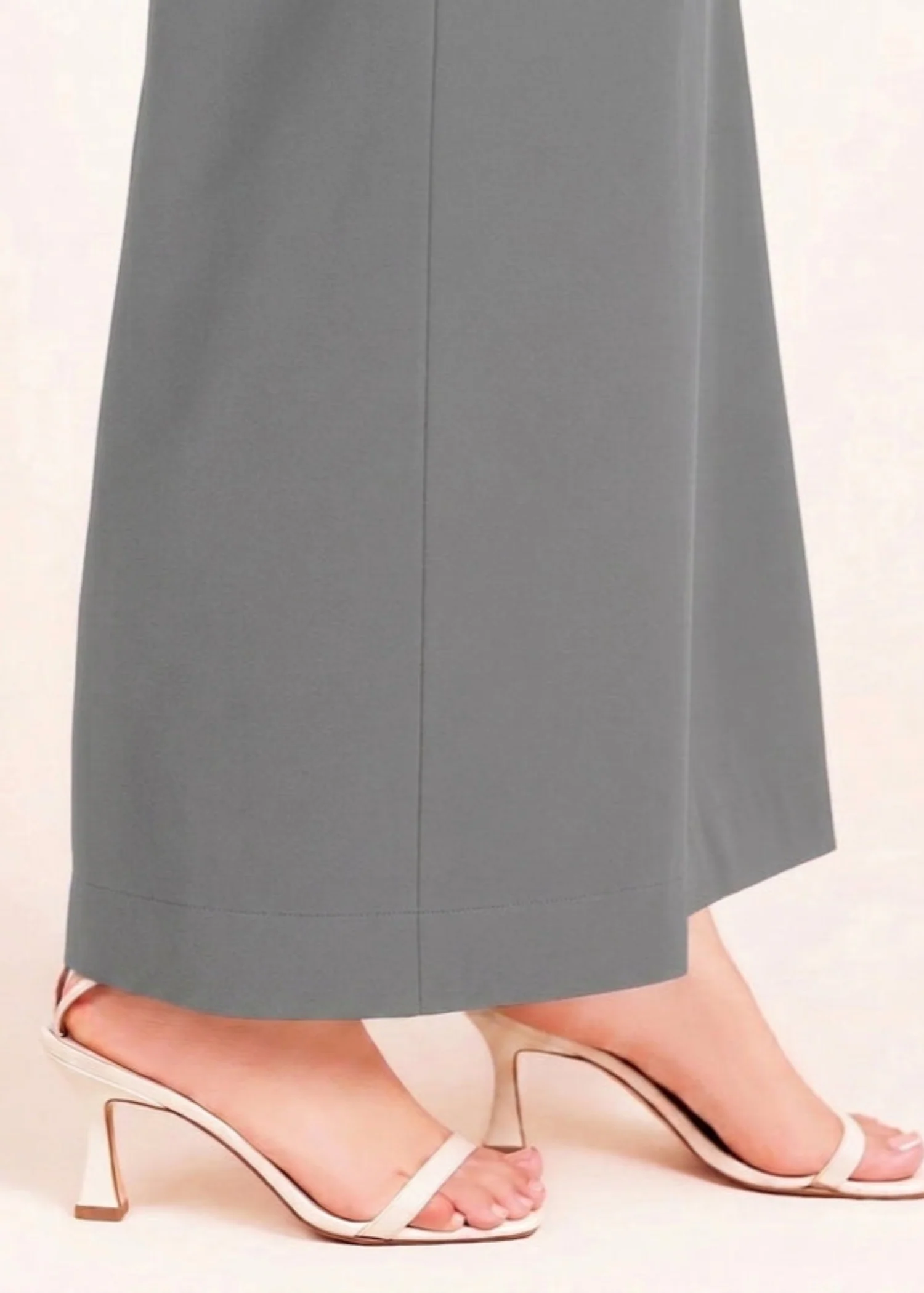 cotton Trousers in Dark grey - view 2