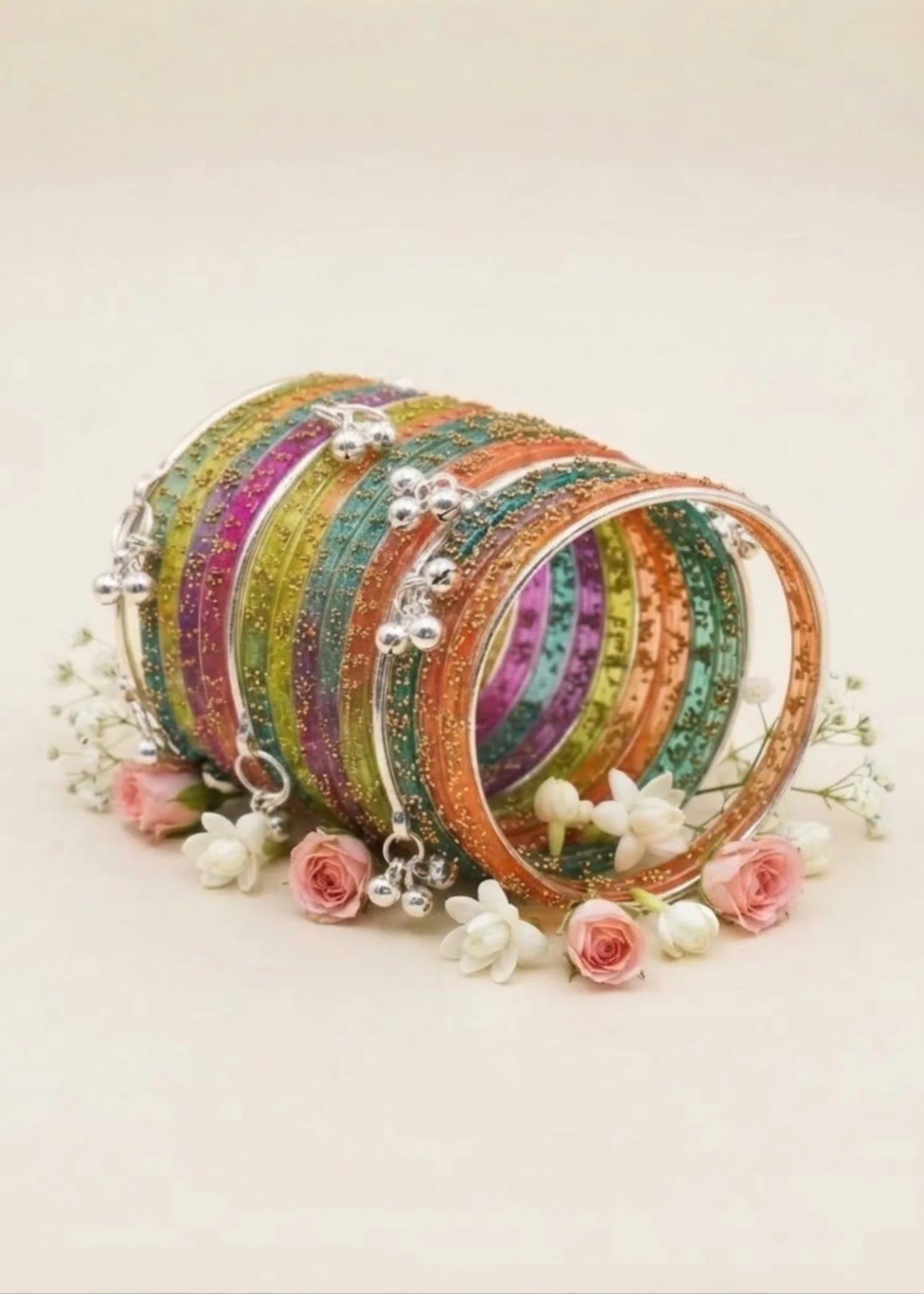 Bangles in Multi Color by - Trendy Women Bangles BWU0187 - view 4