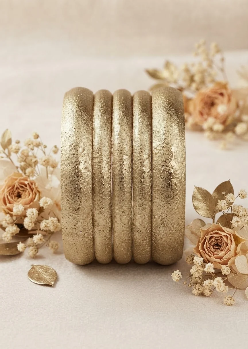 Bangles in Golden brown Color by - Trendy Women Bangles HSE5677 - view 2