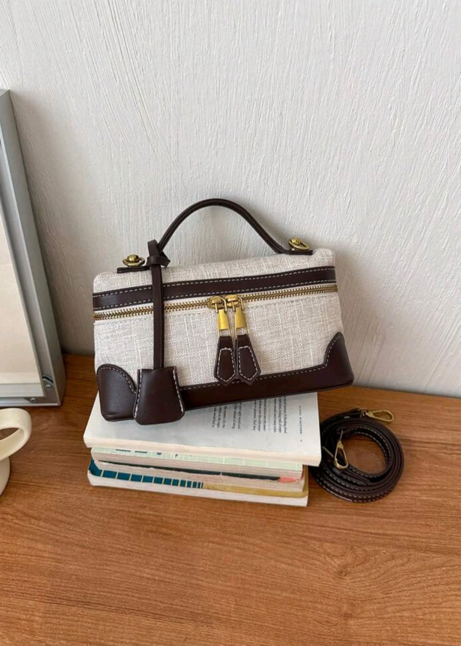 Hand Bag in Coffee brown Color by - Trendy Women Hand Bag XZB3311 - view 3