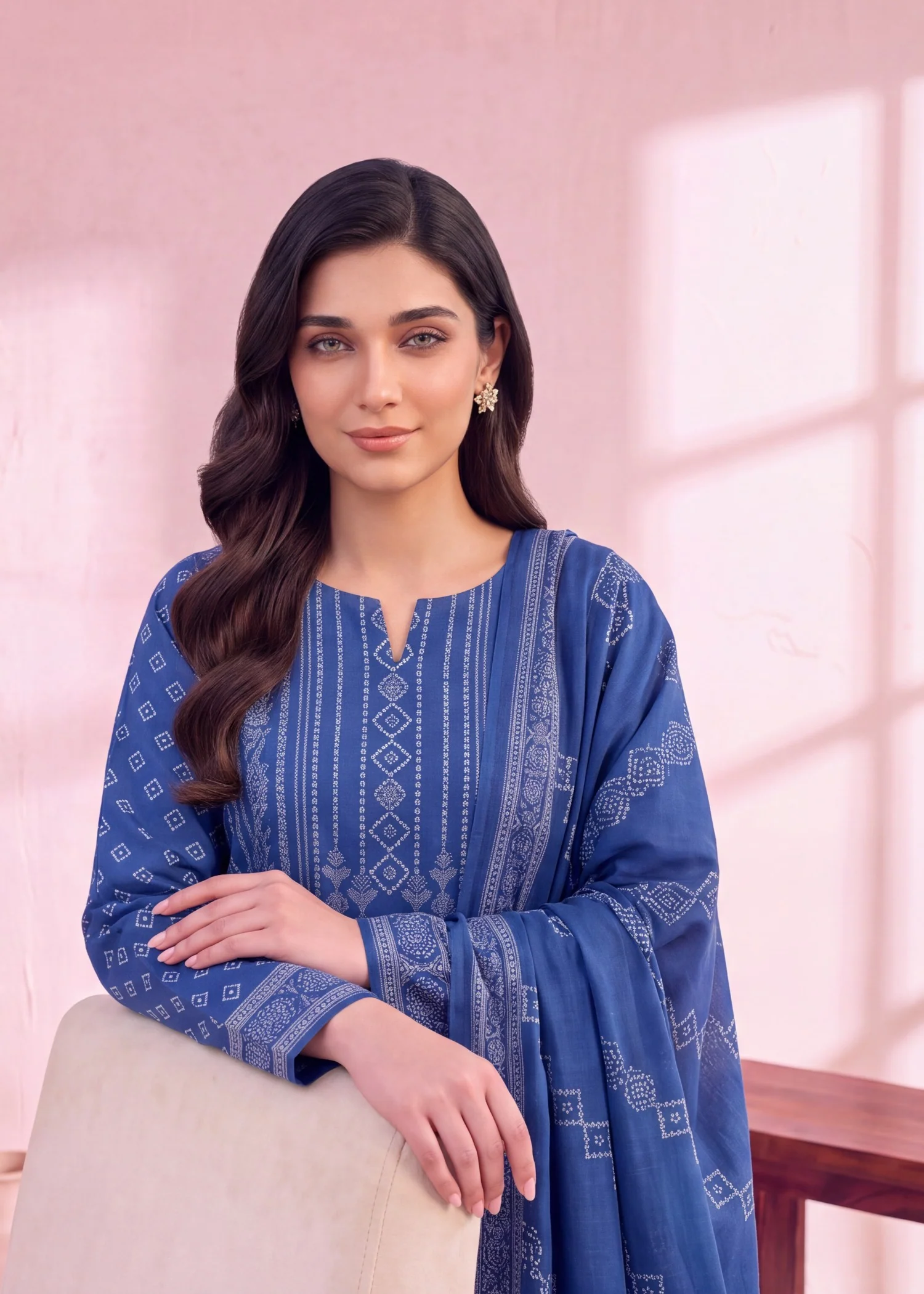 marina Unstitched in Blue - view 3