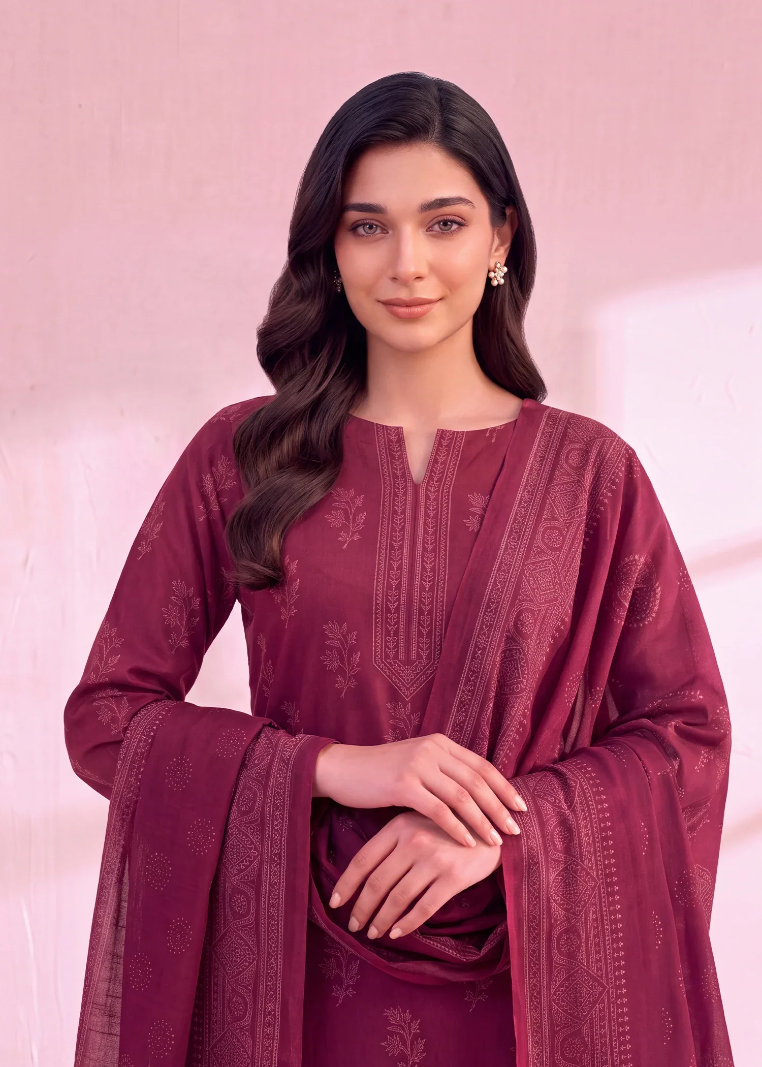 marina Unstitched in Raspberry pink - view 3