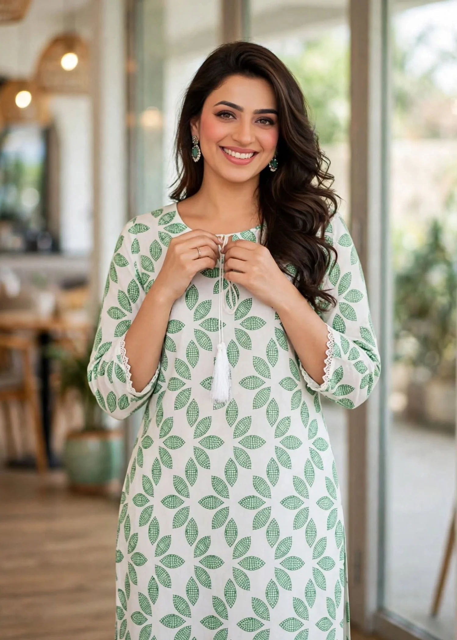 linen Co Ord Sets in White - view 4