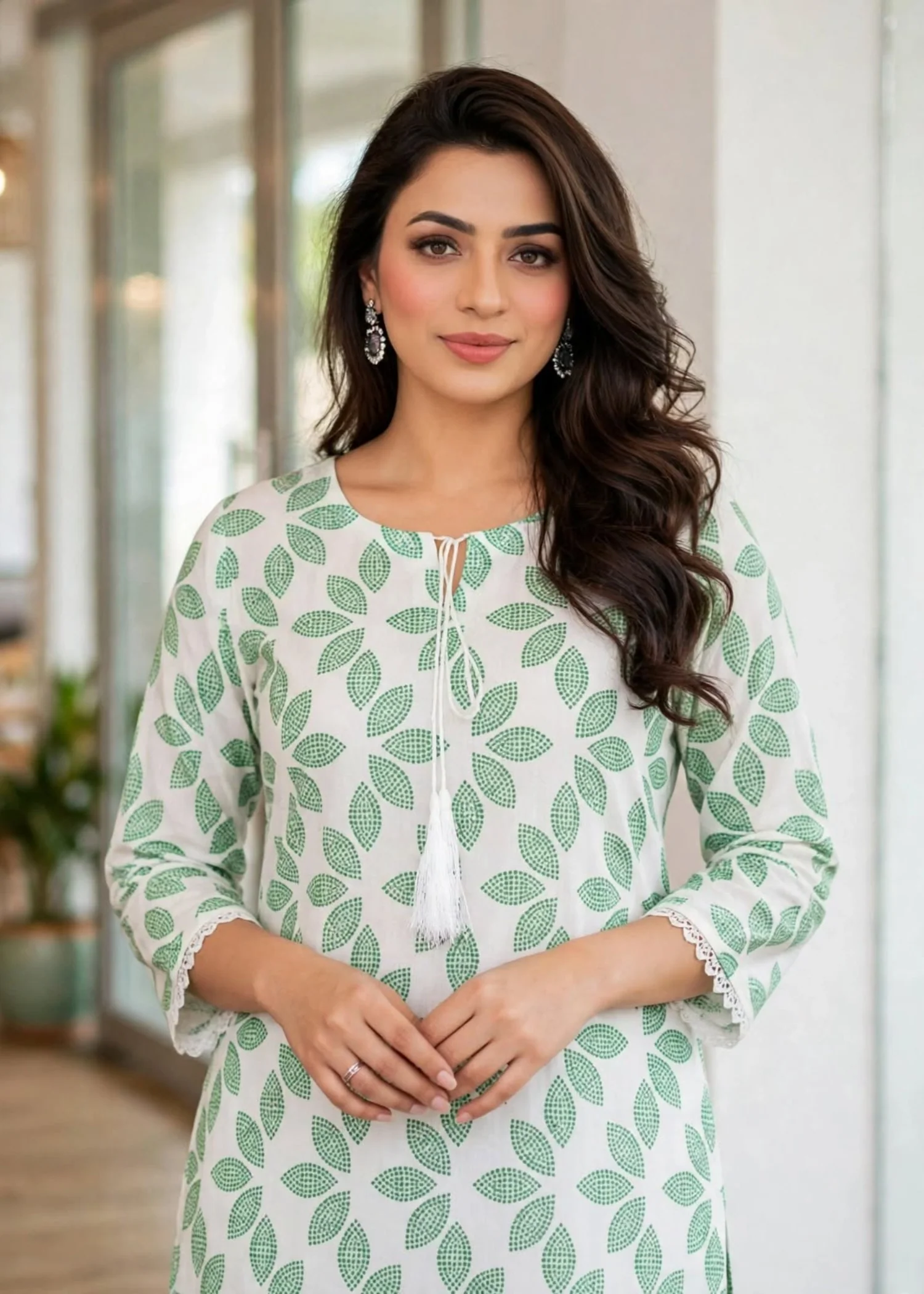 linen Co Ord Sets in White - view 6