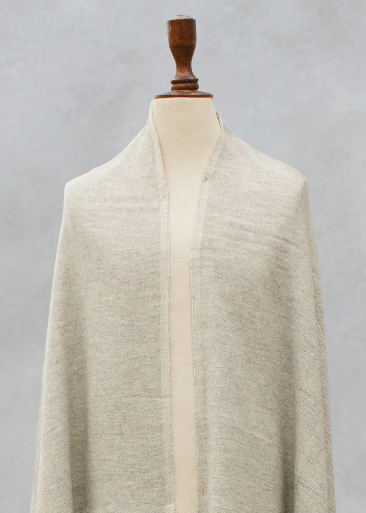 Shawl in Ash grey Color by - Trendy Men Shawl PNY7519 - view 2