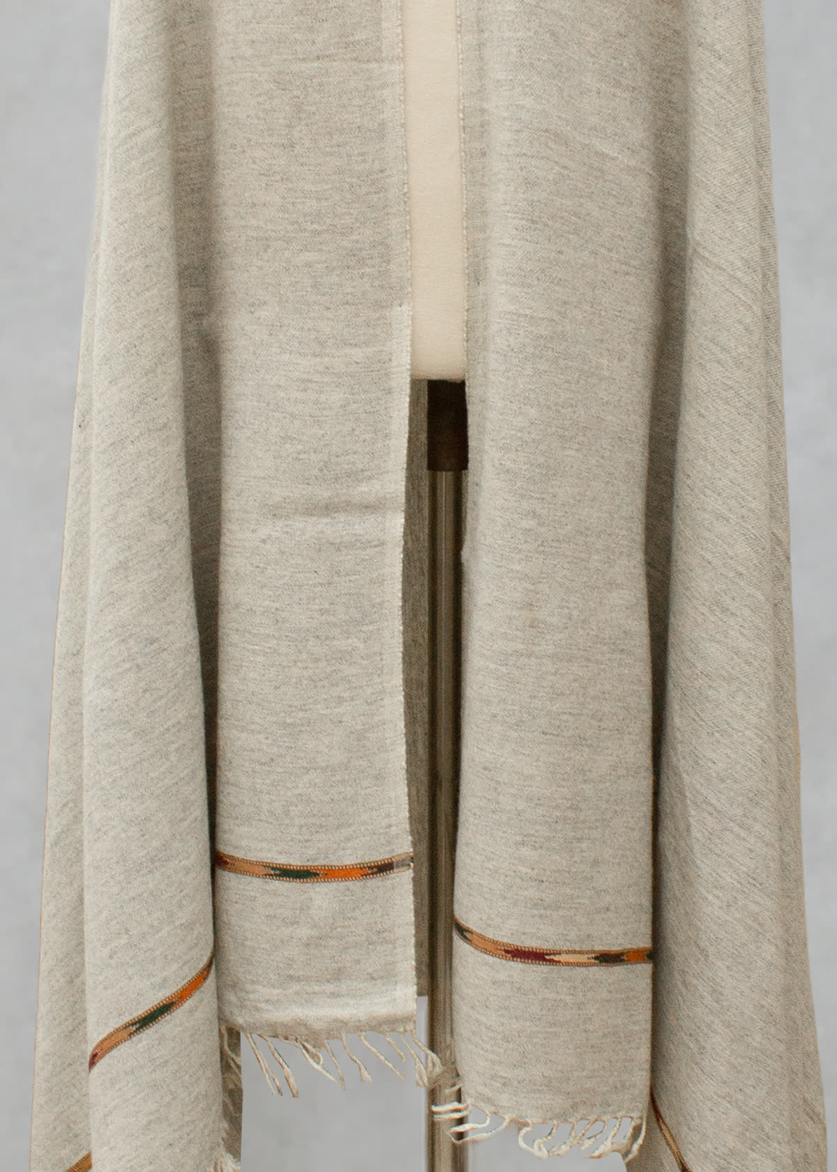 Shawl in Ash grey Color by - Trendy Men Shawl PNY7519 - view 3