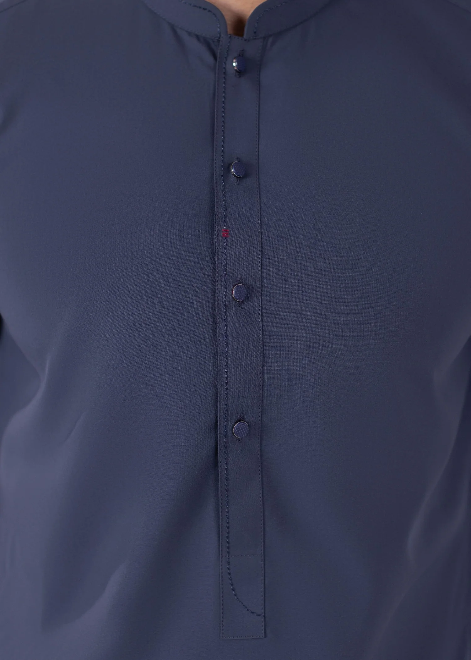 wash & wear Shalwar Kameez in Navy blue - view 3