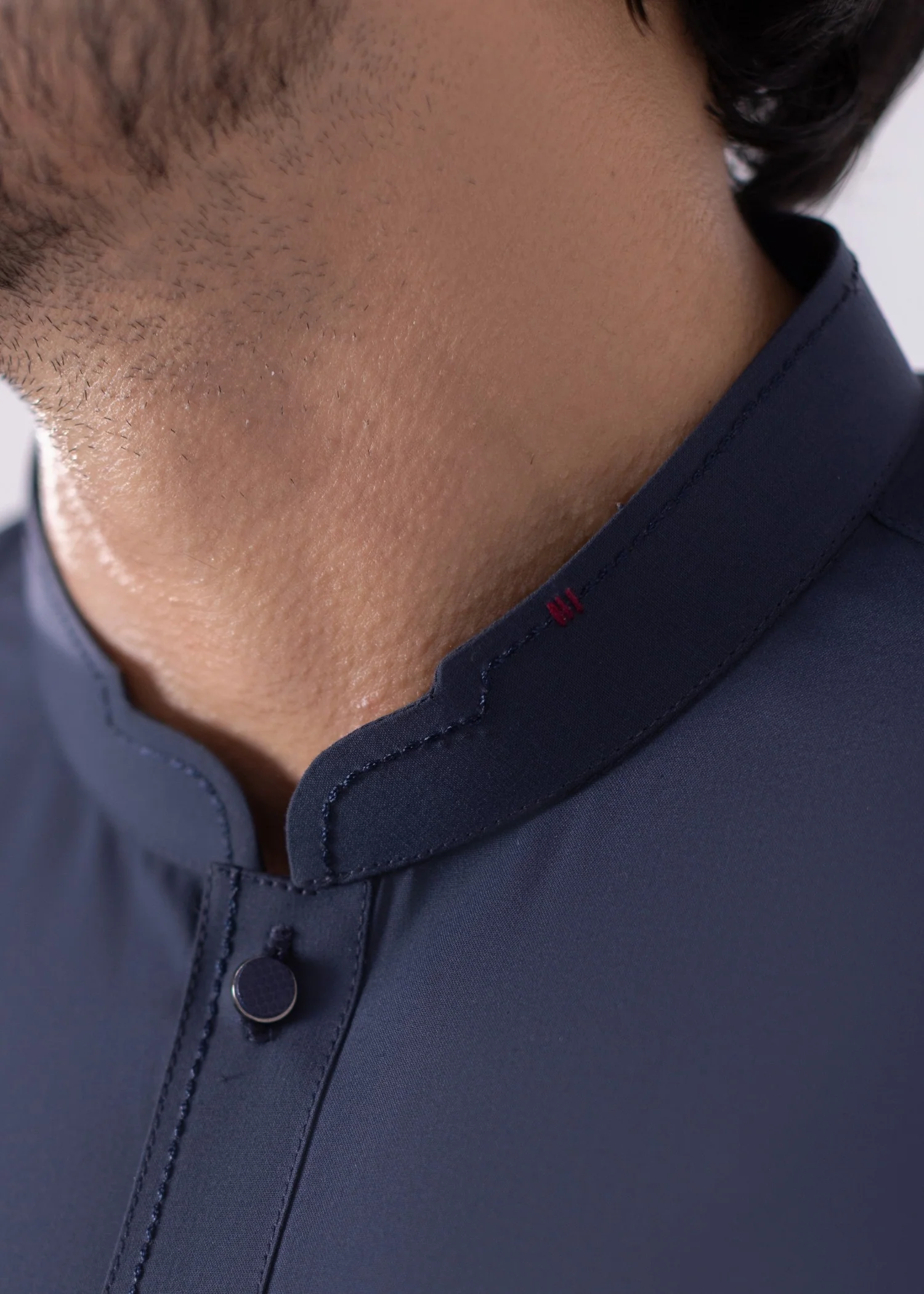 wash & wear Shalwar Kameez in Navy blue - view 4