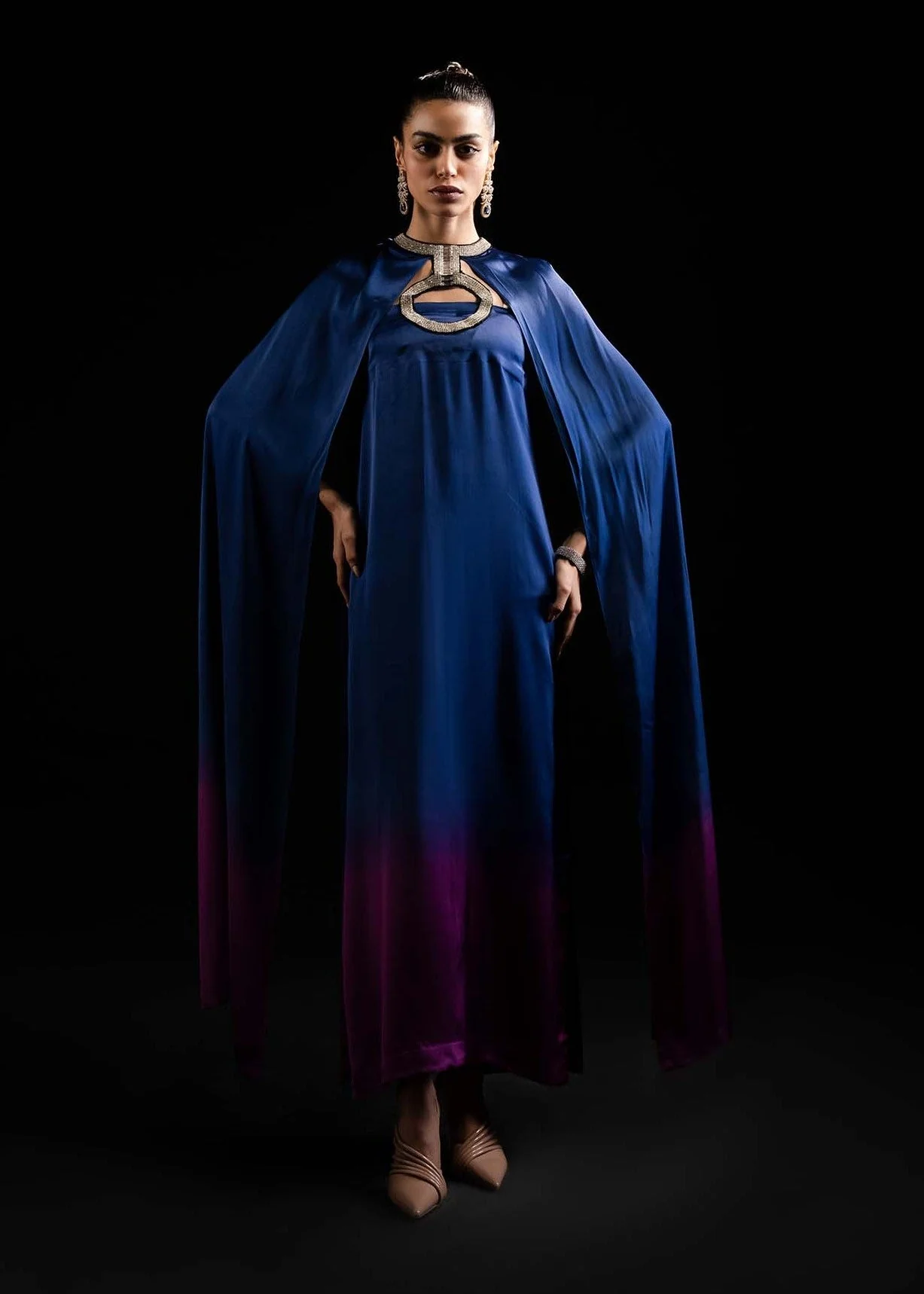charmuse/shamooz Dress in Dark blue