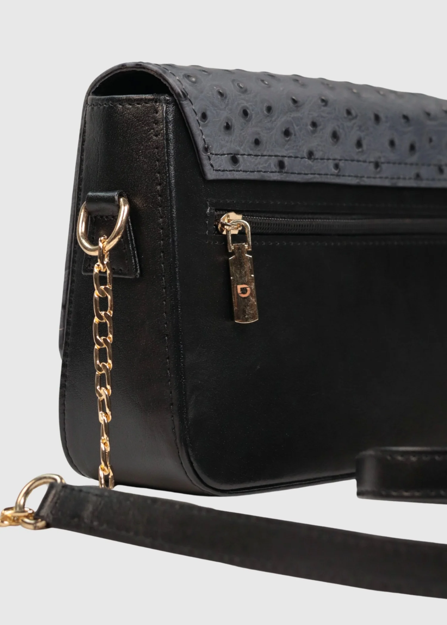 Shoulder Bag in Slate grey Color by - Trendy Women Shoulder Bag PYY8577 - view 4
